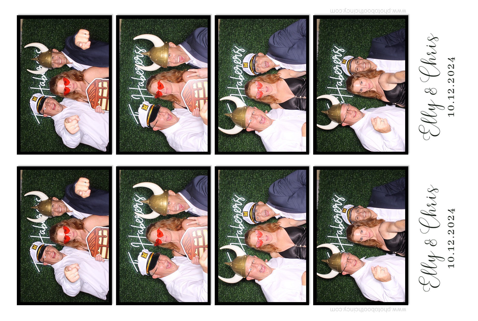 Elly & Chris | View more photos from the event at gallery.photoboothcincy.com/u/PhotoBoothCincy/Elly-Chris
