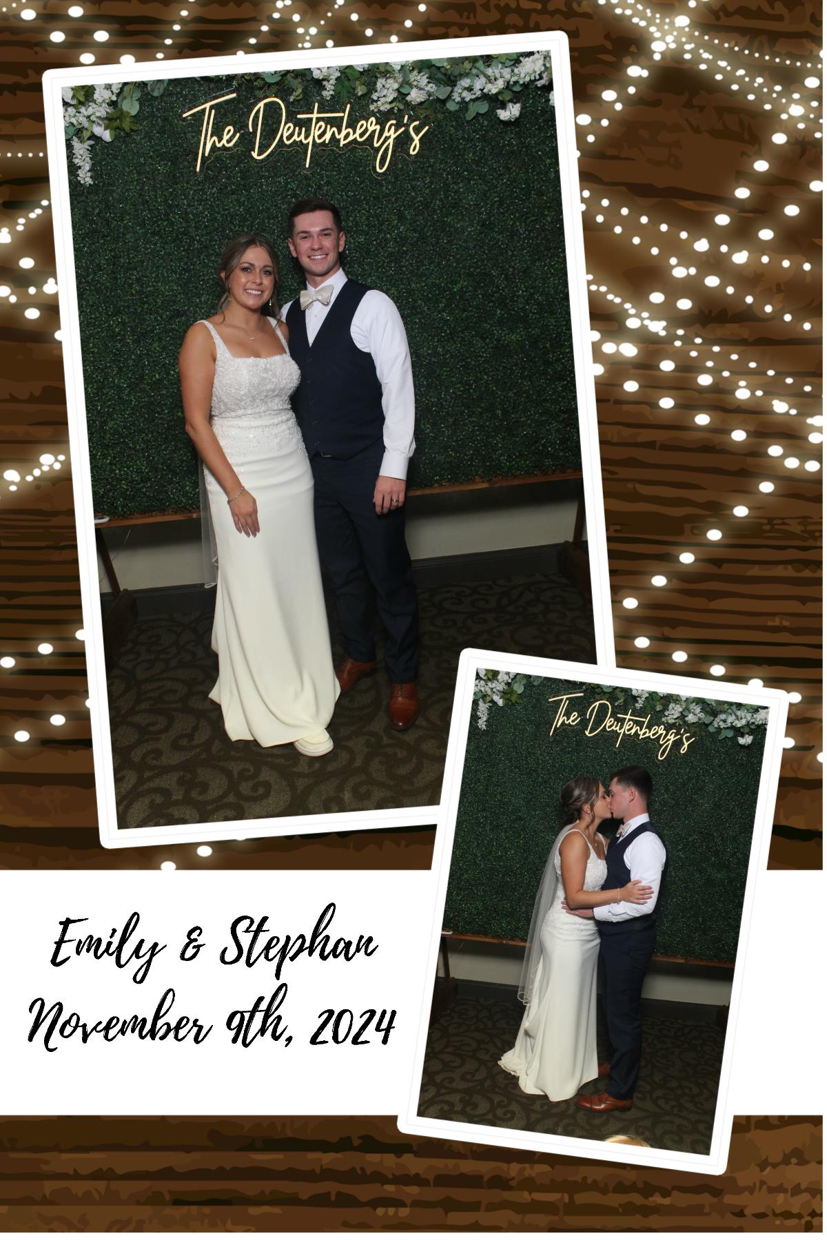 Emily & Stephan  | View more photos from the event at gallery.photoboothcincy.com/u/PhotoBoothCincy/Emily-Stephan