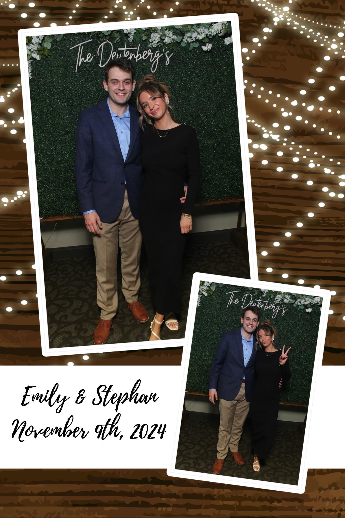 Emily & Stephan  | View more photos from the event at gallery.photoboothcincy.com/u/PhotoBoothCincy/Emily-Stephan