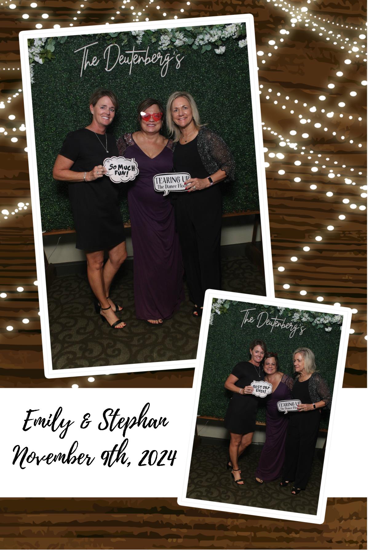 Emily & Stephan  | View more photos from the event at gallery.photoboothcincy.com/u/PhotoBoothCincy/Emily-Stephan