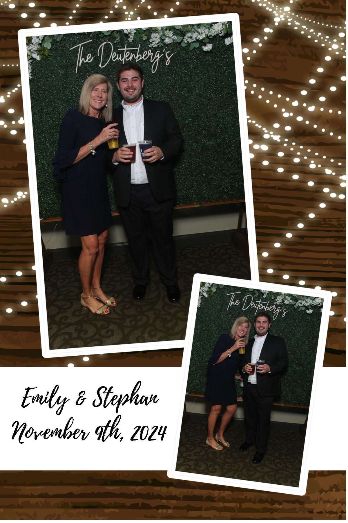 Emily & Stephan  | View more photos from the event at gallery.photoboothcincy.com/u/PhotoBoothCincy/Emily-Stephan