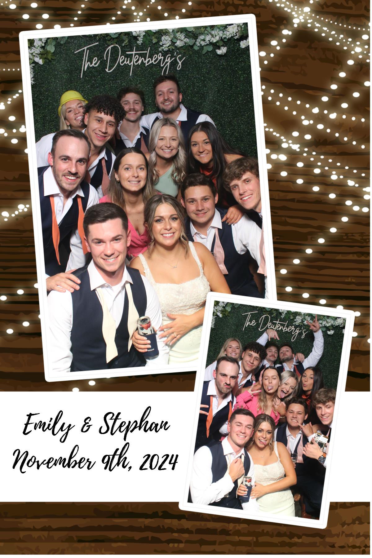 Emily & Stephan  | View more photos from the event at gallery.photoboothcincy.com/u/PhotoBoothCincy/Emily-Stephan