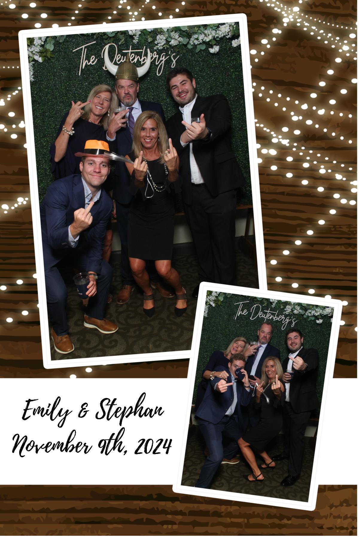 Emily & Stephan  | View more photos from the event at gallery.photoboothcincy.com/u/PhotoBoothCincy/Emily-Stephan
