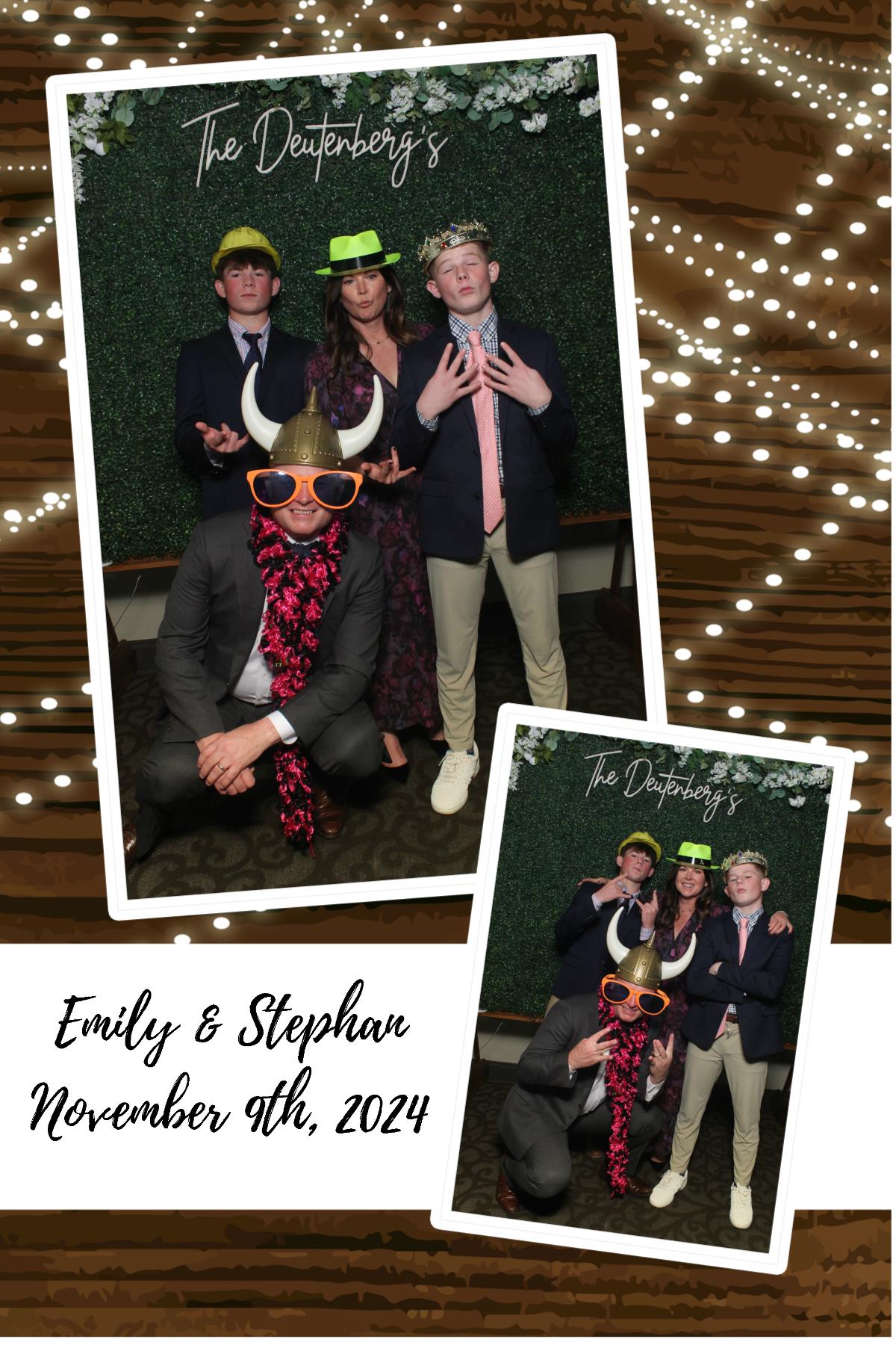 Emily & Stephan  | View more photos from the event at gallery.photoboothcincy.com/u/PhotoBoothCincy/Emily-Stephan