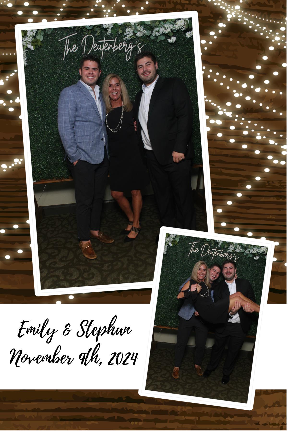 Emily & Stephan  | View more photos from the event at gallery.photoboothcincy.com/u/PhotoBoothCincy/Emily-Stephan