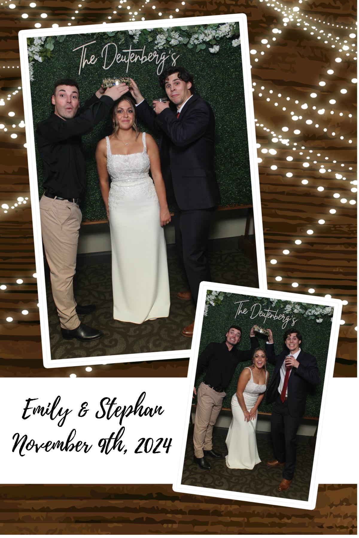 Emily & Stephan  | View more photos from the event at gallery.photoboothcincy.com/u/PhotoBoothCincy/Emily-Stephan