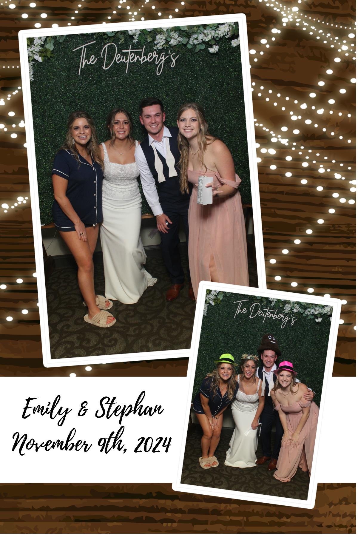 Emily & Stephan  | View more photos from the event at gallery.photoboothcincy.com/u/PhotoBoothCincy/Emily-Stephan