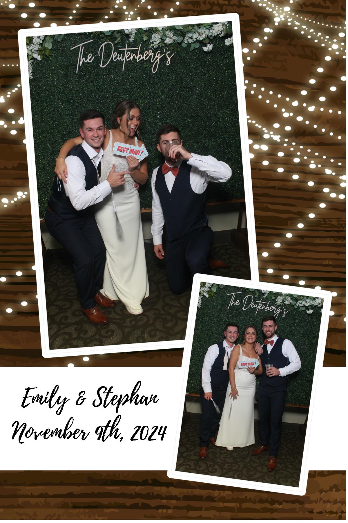 Emily & Stephan  | View more photos from the event at gallery.photoboothcincy.com/u/PhotoBoothCincy/Emily-Stephan