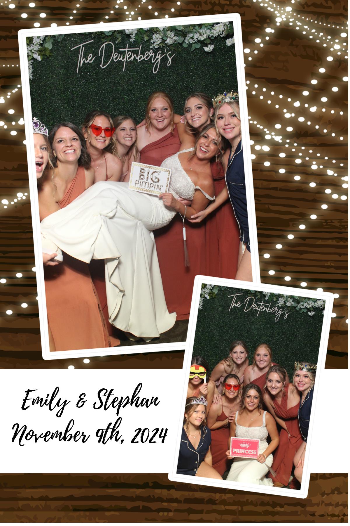 Emily & Stephan  | View more photos from the event at gallery.photoboothcincy.com/u/PhotoBoothCincy/Emily-Stephan