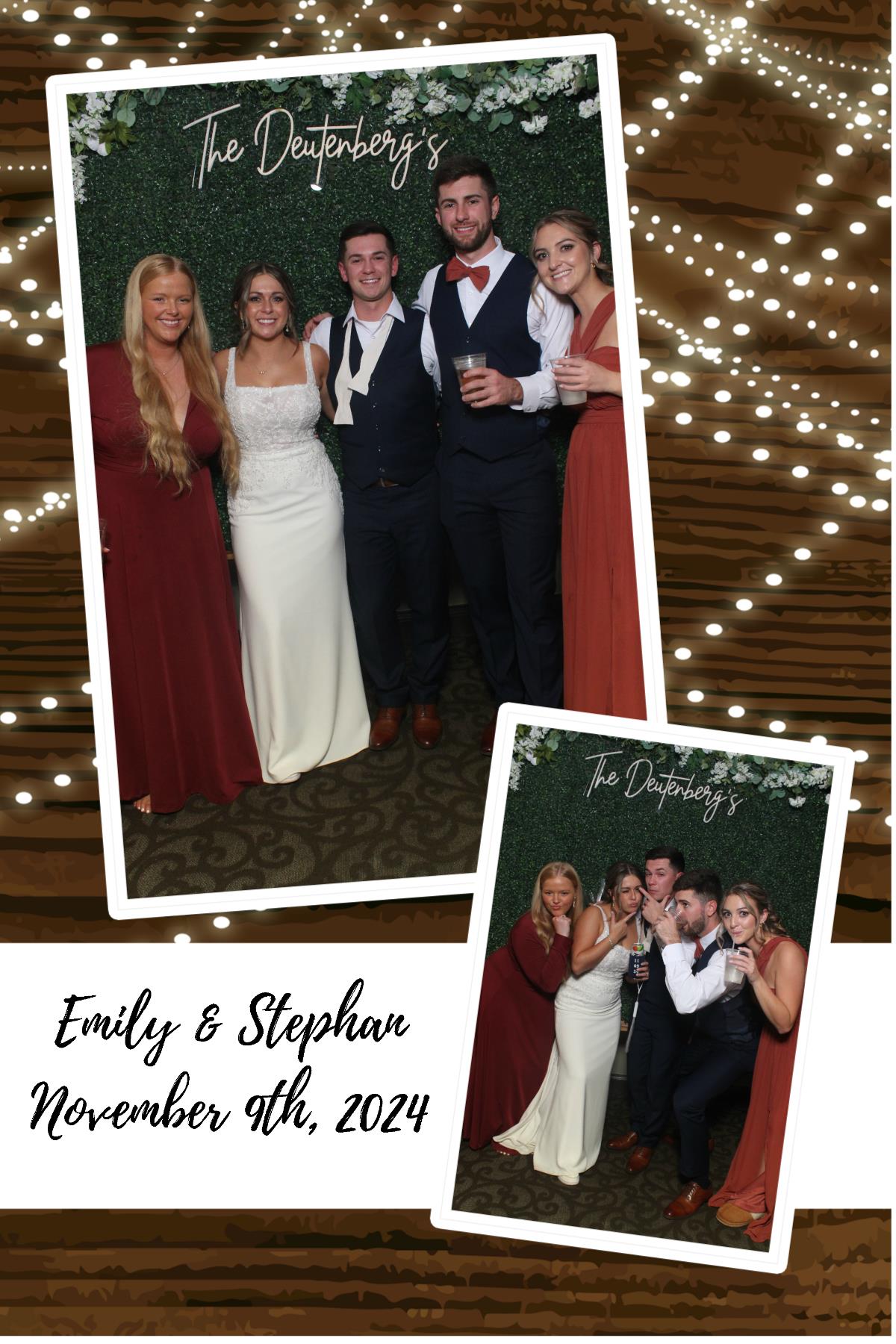 Emily & Stephan  | View more photos from the event at gallery.photoboothcincy.com/u/PhotoBoothCincy/Emily-Stephan