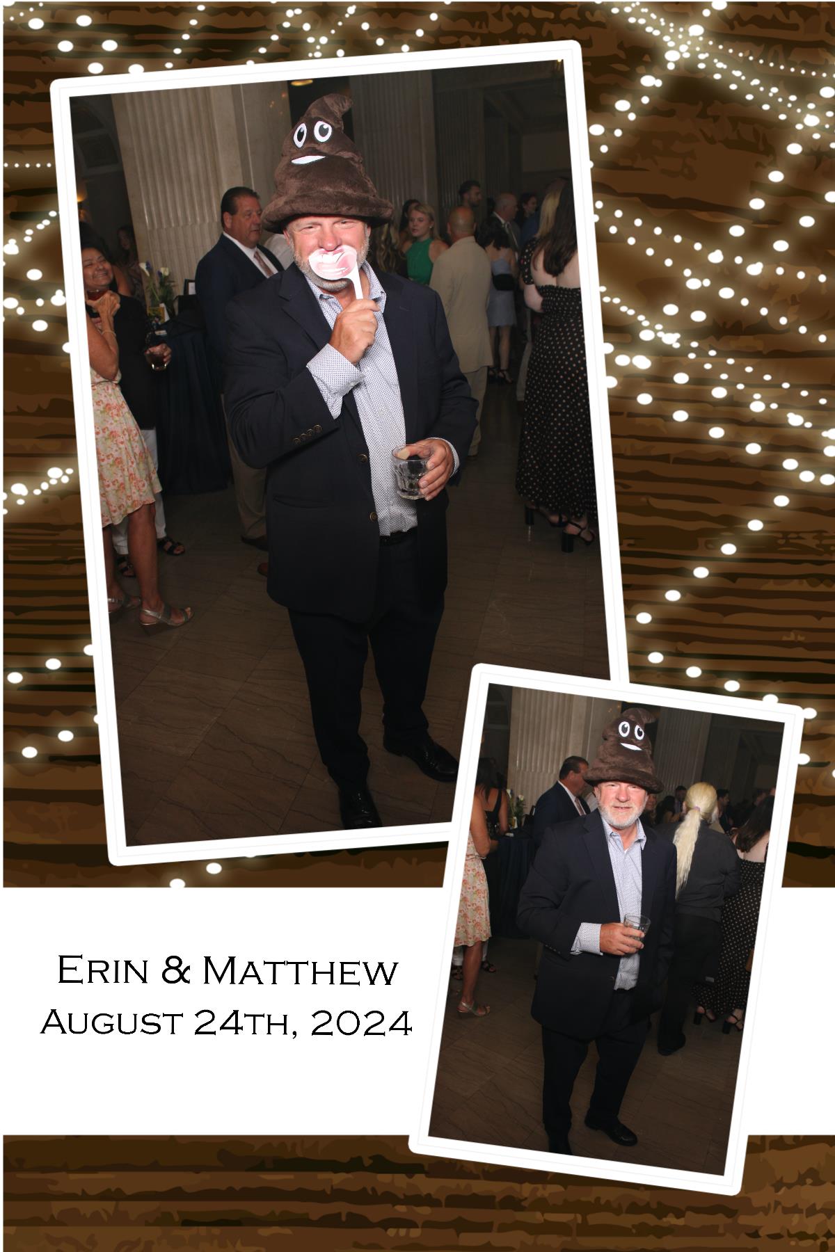 Erin & Matt  | View more photos from the event at gallery.photoboothcincy.com/u/PhotoBoothCincy/Erin-Matt