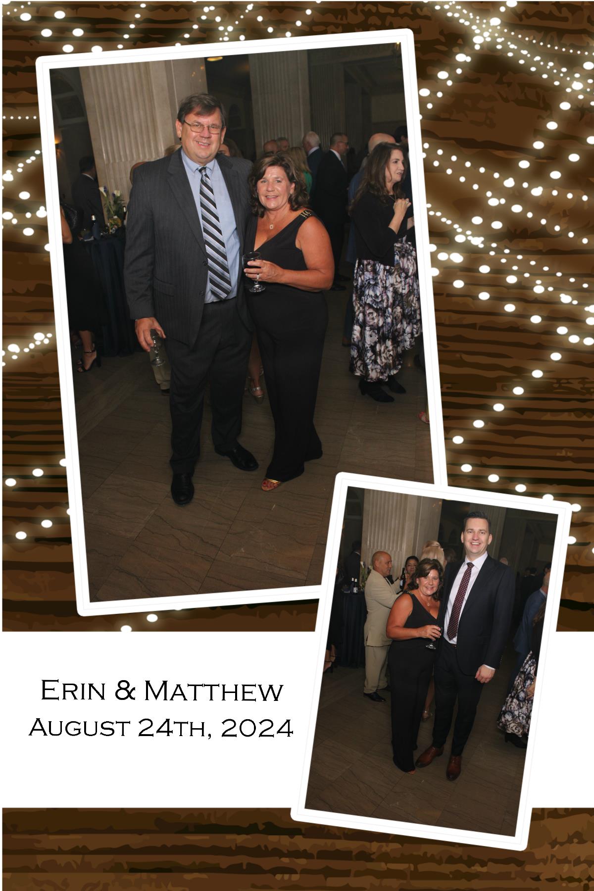 Erin & Matt  | View more photos from the event at gallery.photoboothcincy.com/u/PhotoBoothCincy/Erin-Matt