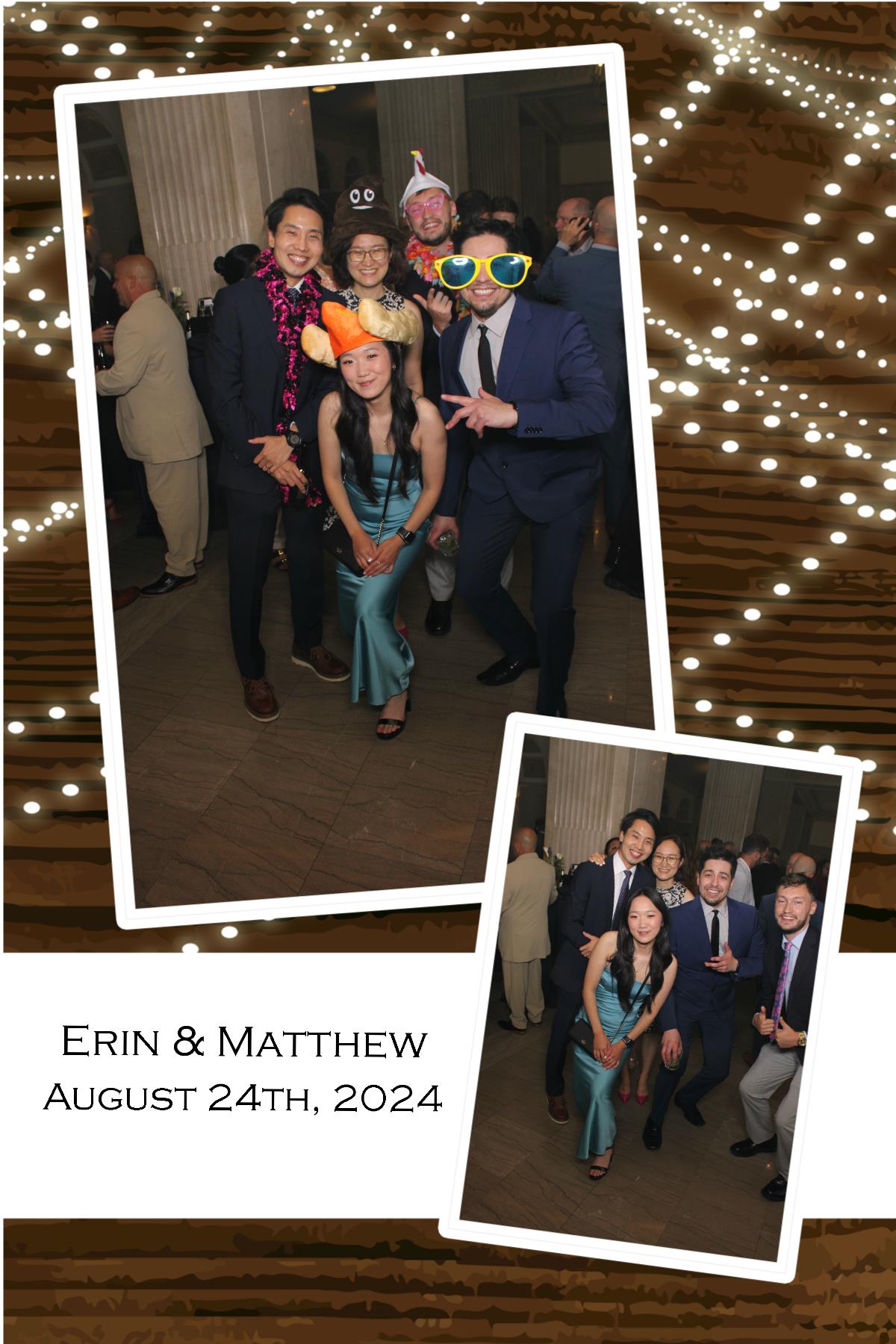 Erin & Matt  | View more photos from the event at gallery.photoboothcincy.com/u/PhotoBoothCincy/Erin-Matt