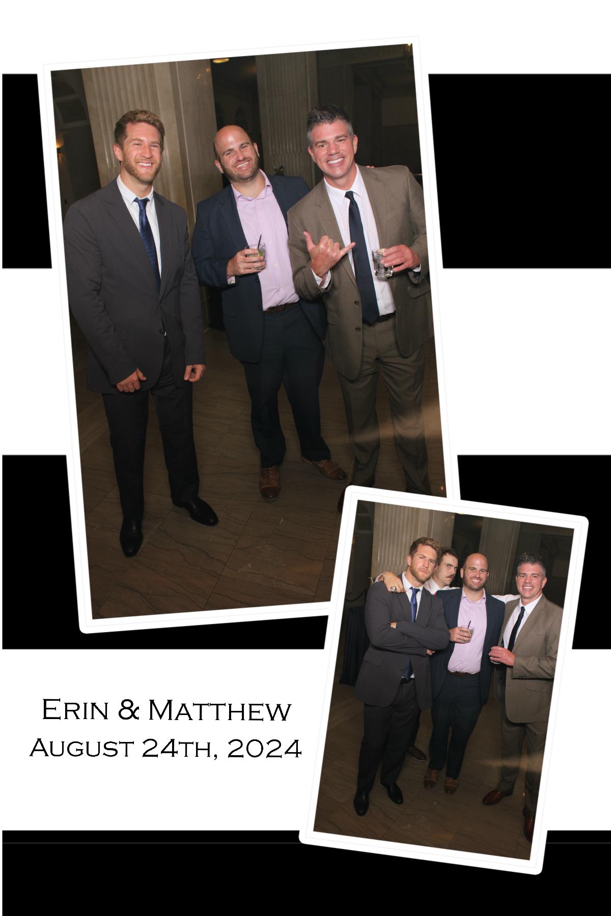 Erin & Matt  | View more photos from the event at gallery.photoboothcincy.com/u/PhotoBoothCincy/Erin-Matt