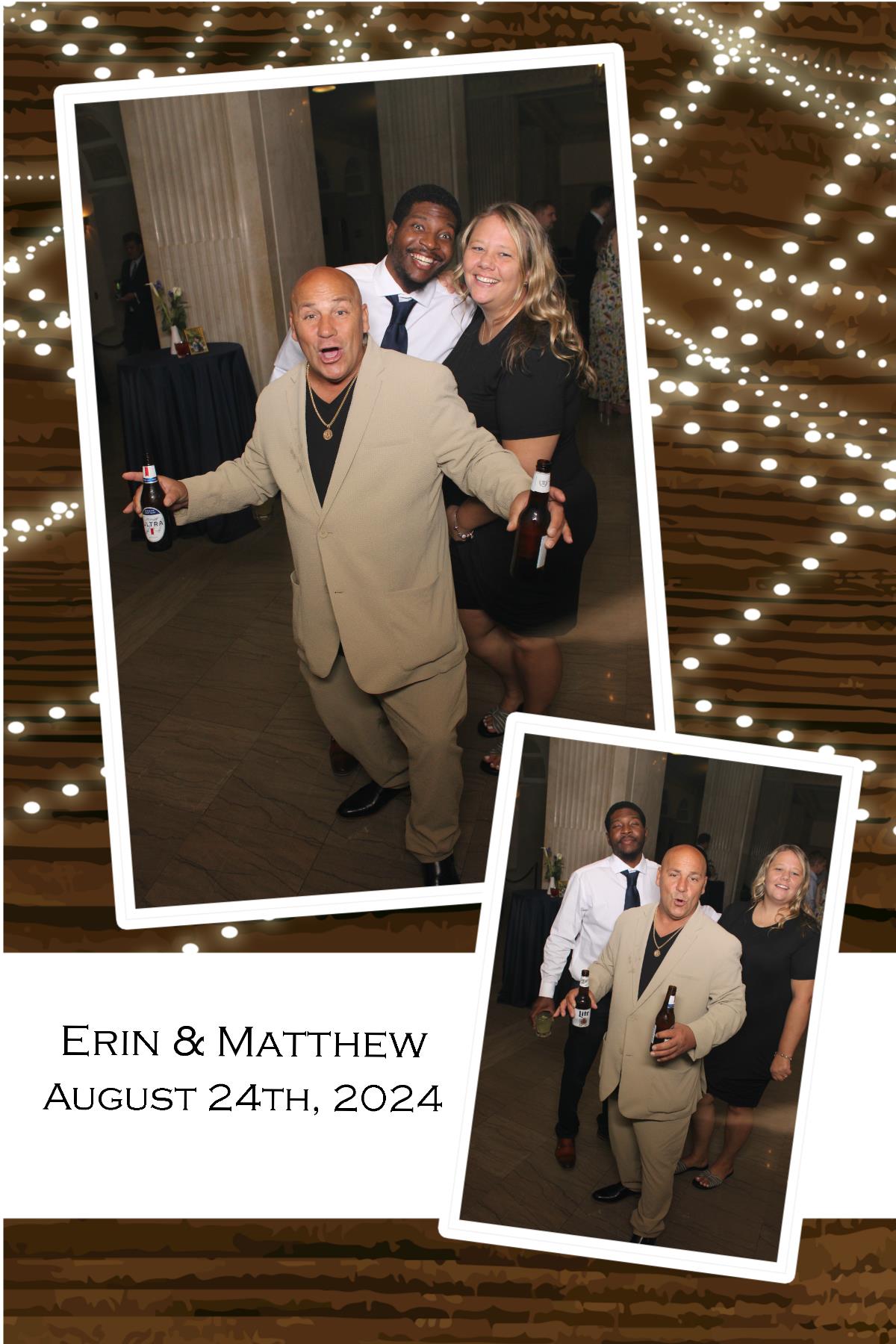 Erin & Matt  | View more photos from the event at gallery.photoboothcincy.com/u/PhotoBoothCincy/Erin-Matt