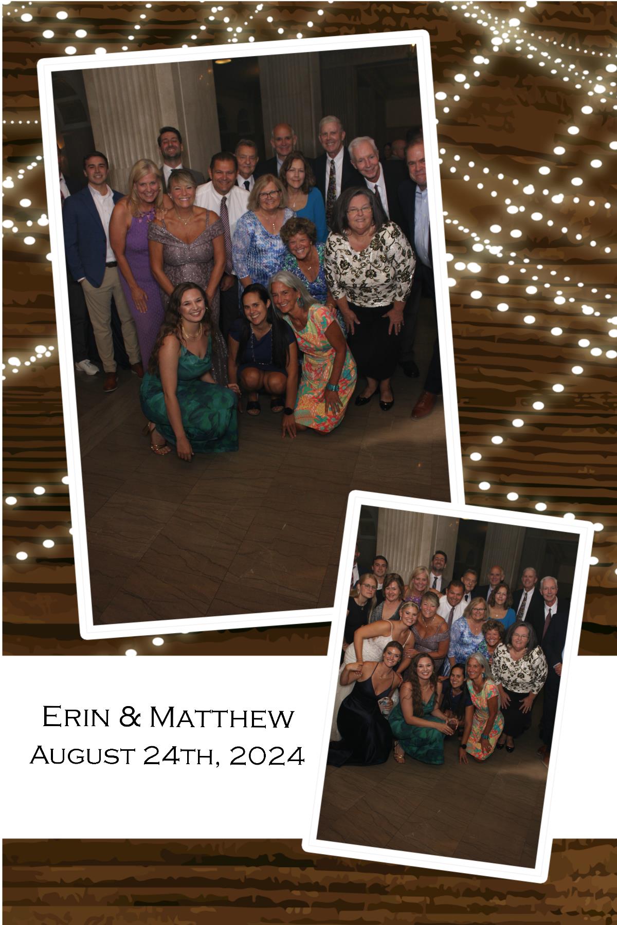 Erin & Matt  | View more photos from the event at gallery.photoboothcincy.com/u/PhotoBoothCincy/Erin-Matt