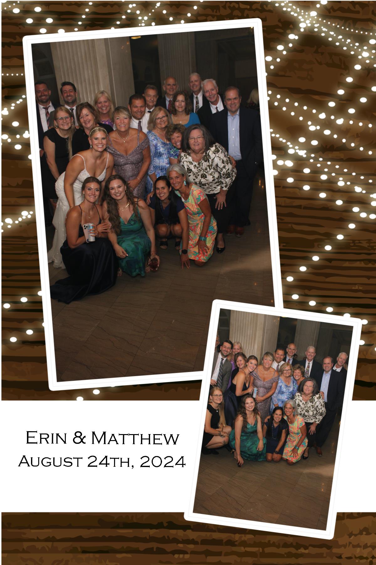 Erin & Matt  | View more photos from the event at gallery.photoboothcincy.com/u/PhotoBoothCincy/Erin-Matt