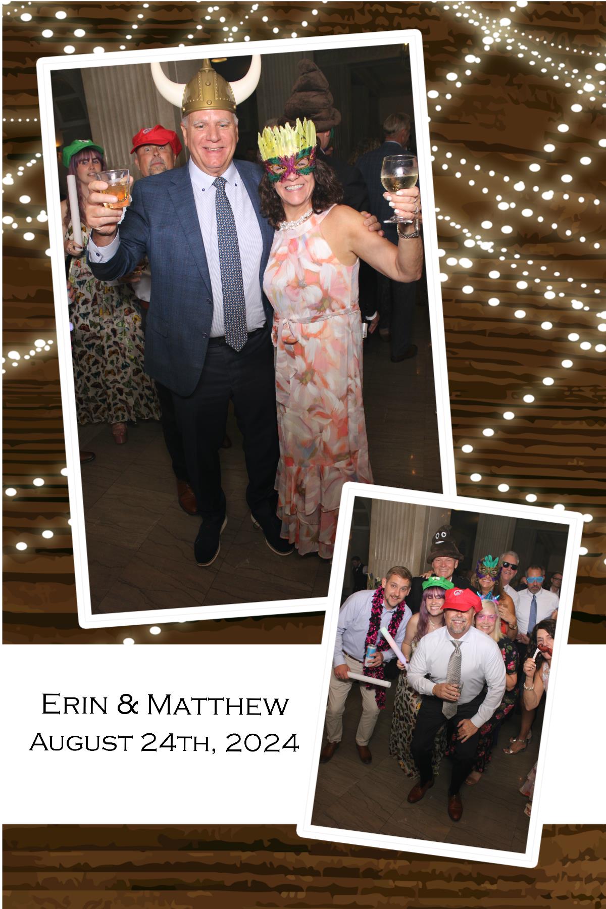 Erin & Matt  | View more photos from the event at gallery.photoboothcincy.com/u/PhotoBoothCincy/Erin-Matt