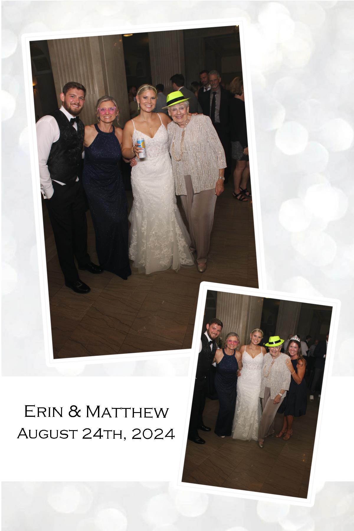 Erin & Matt  | View more photos from the event at gallery.photoboothcincy.com/u/PhotoBoothCincy/Erin-Matt