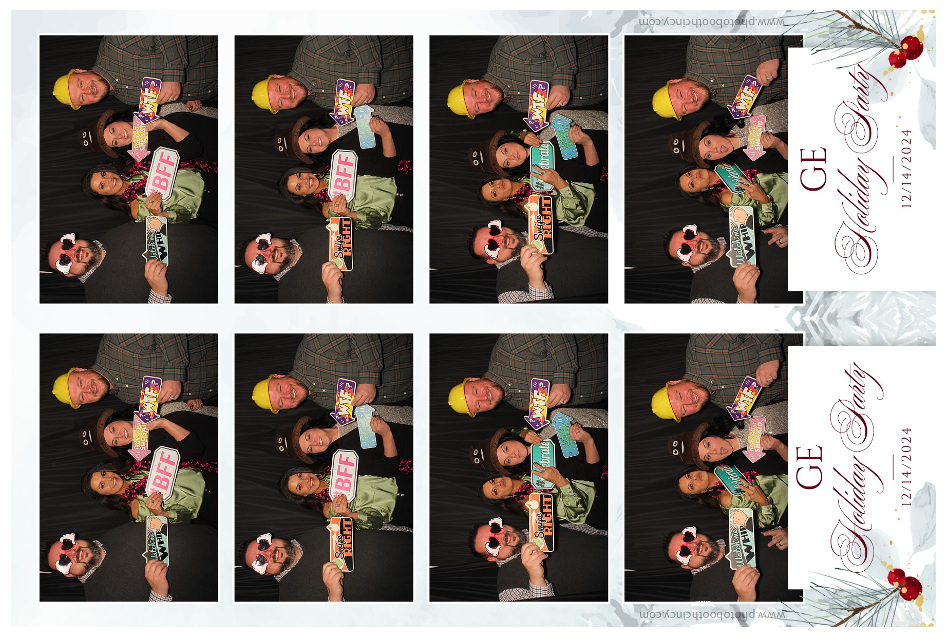 GE Holiday Party  | View more photos from the event at gallery.photoboothcincy.com/u/PhotoBoothCincy/GE-Holiday-Party