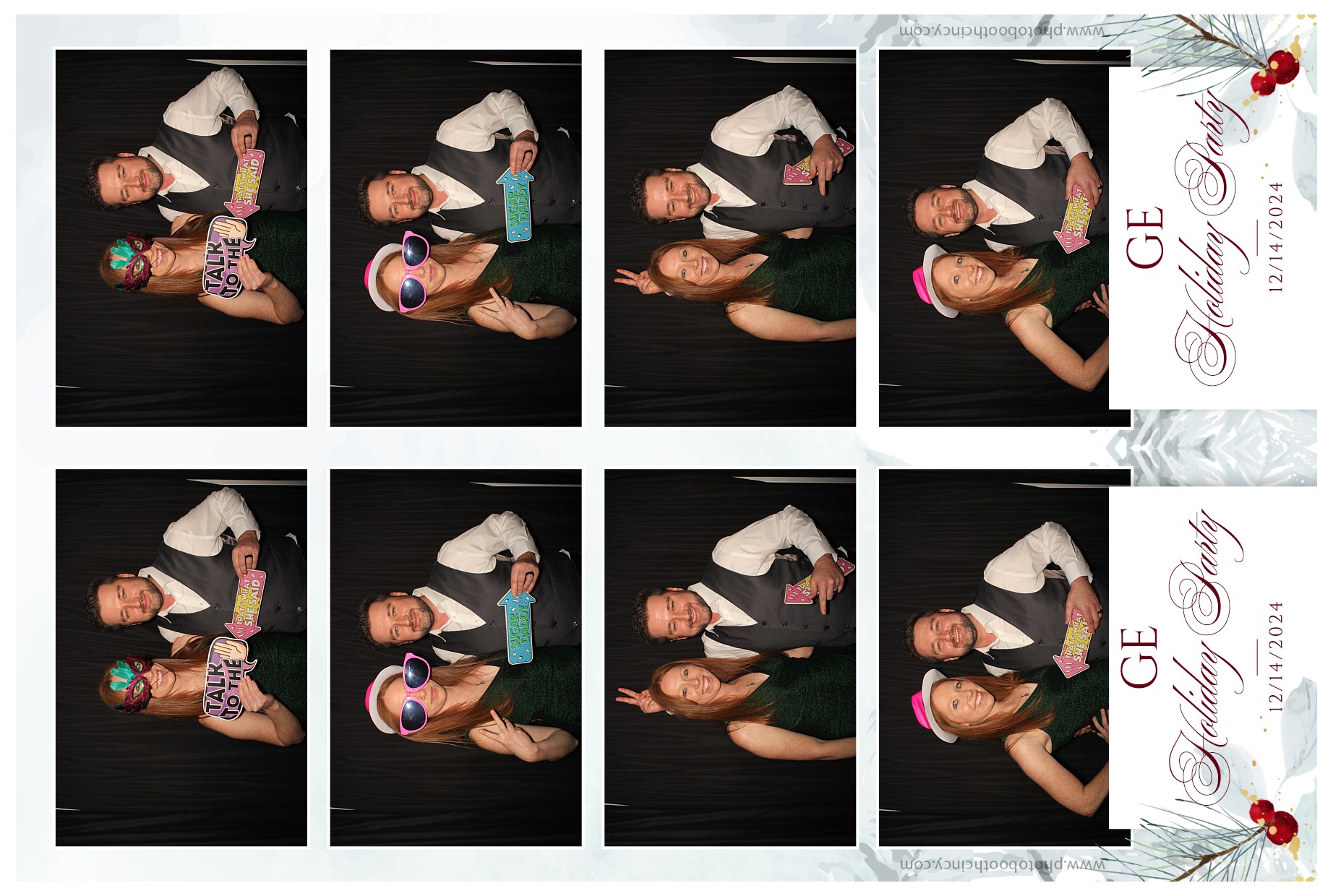 GE Holiday Party  | View more photos from the event at gallery.photoboothcincy.com/u/PhotoBoothCincy/GE-Holiday-Party