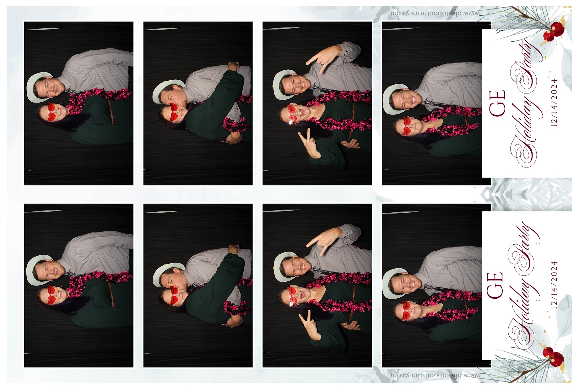 GE Holiday Party  | View more photos from the event at gallery.photoboothcincy.com/u/PhotoBoothCincy/GE-Holiday-Party