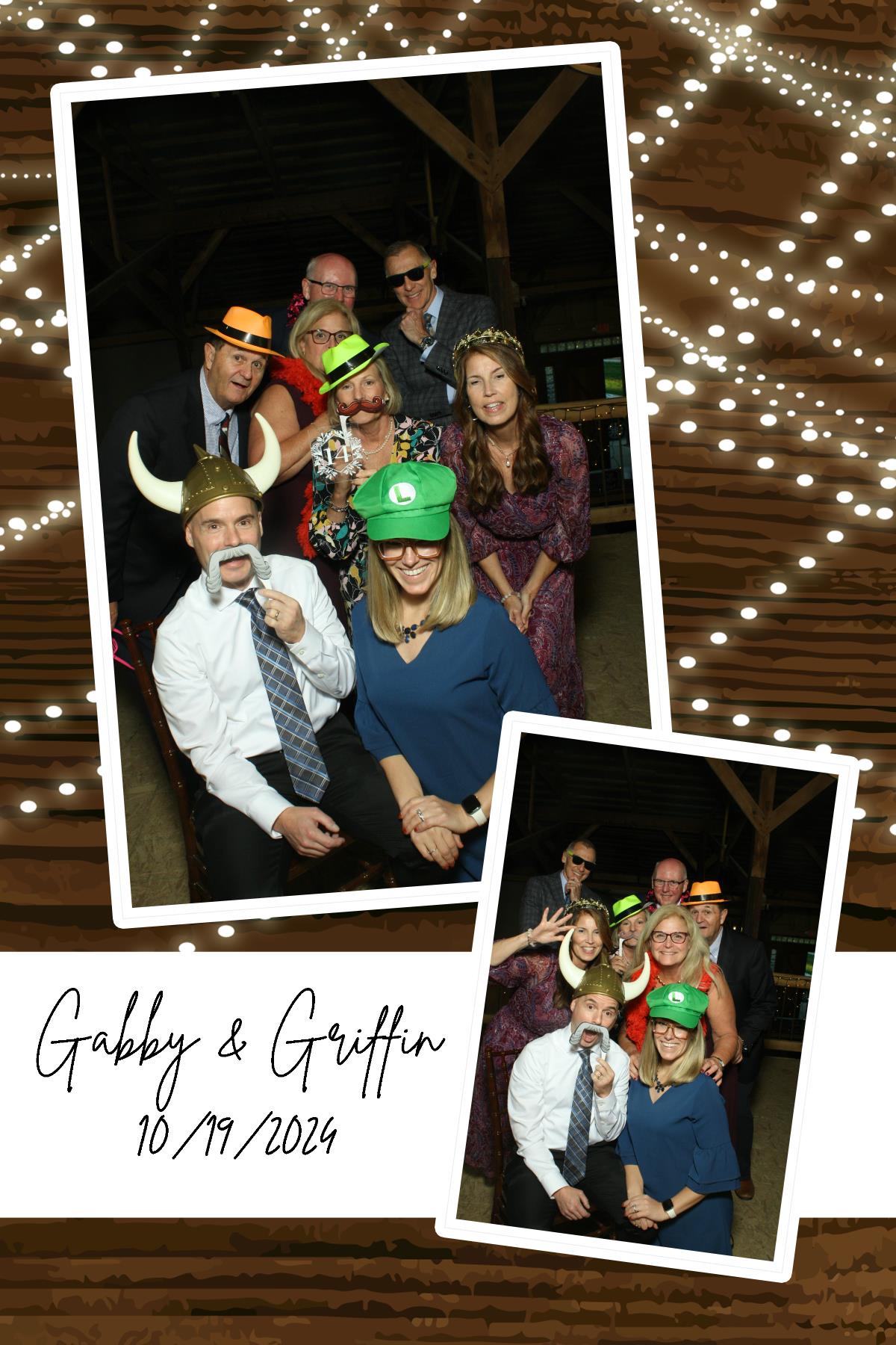 Gabby & Griffin  | View more photos from the event at gallery.photoboothcincy.com/u/PhotoBoothCincy/Gabby-Griffin