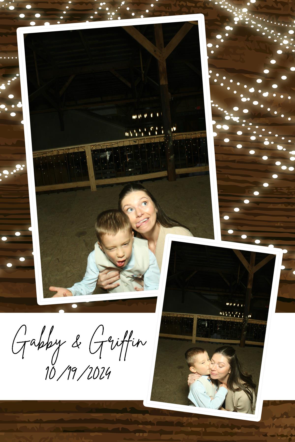Gabby & Griffin  | View more photos from the event at gallery.photoboothcincy.com/u/PhotoBoothCincy/Gabby-Griffin