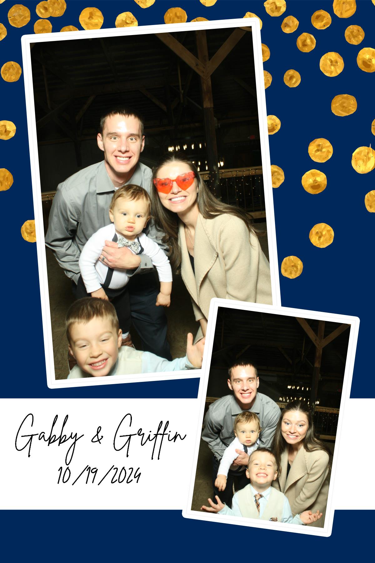 Gabby & Griffin  | View more photos from the event at gallery.photoboothcincy.com/u/PhotoBoothCincy/Gabby-Griffin