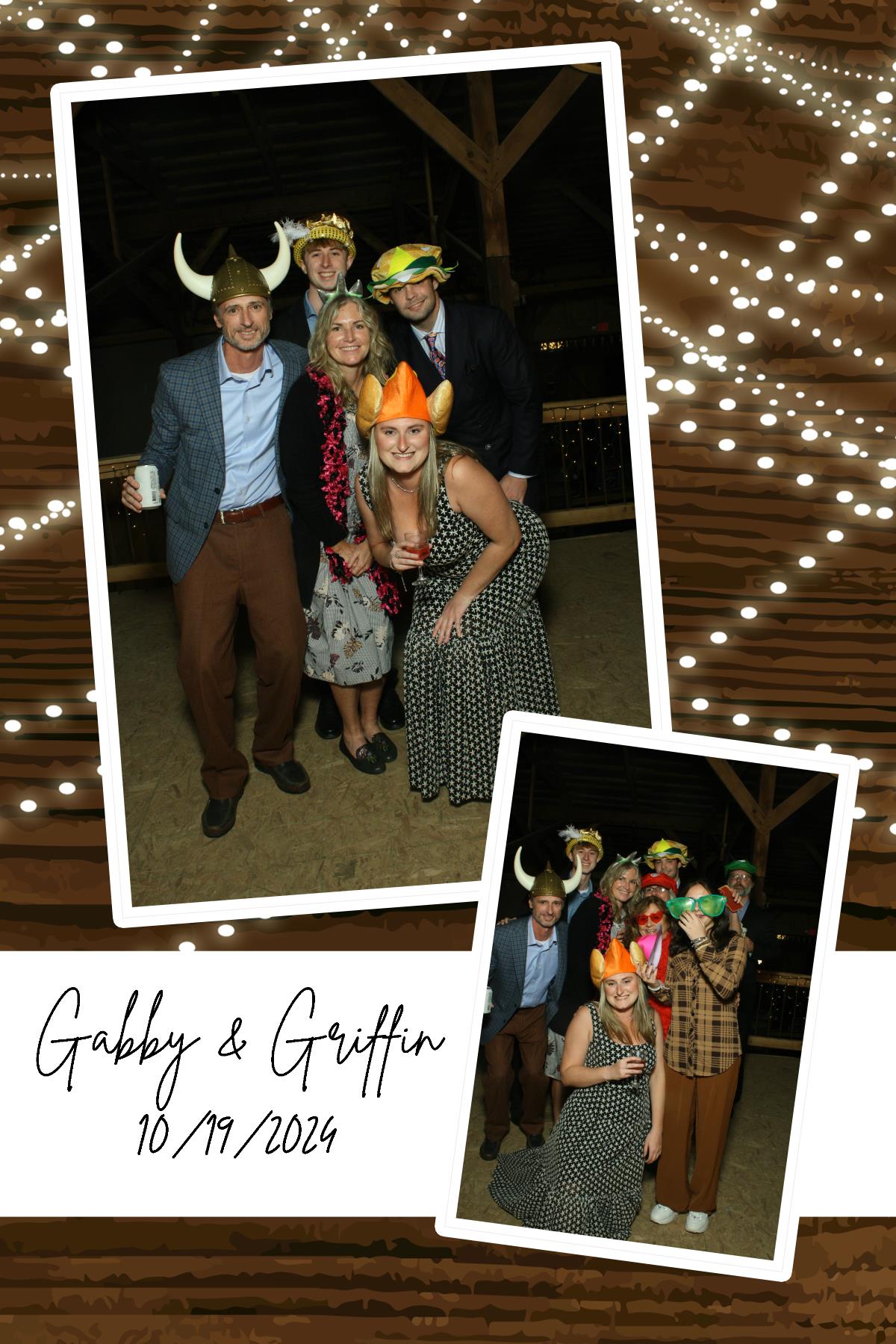 Gabby & Griffin  | View more photos from the event at gallery.photoboothcincy.com/u/PhotoBoothCincy/Gabby-Griffin