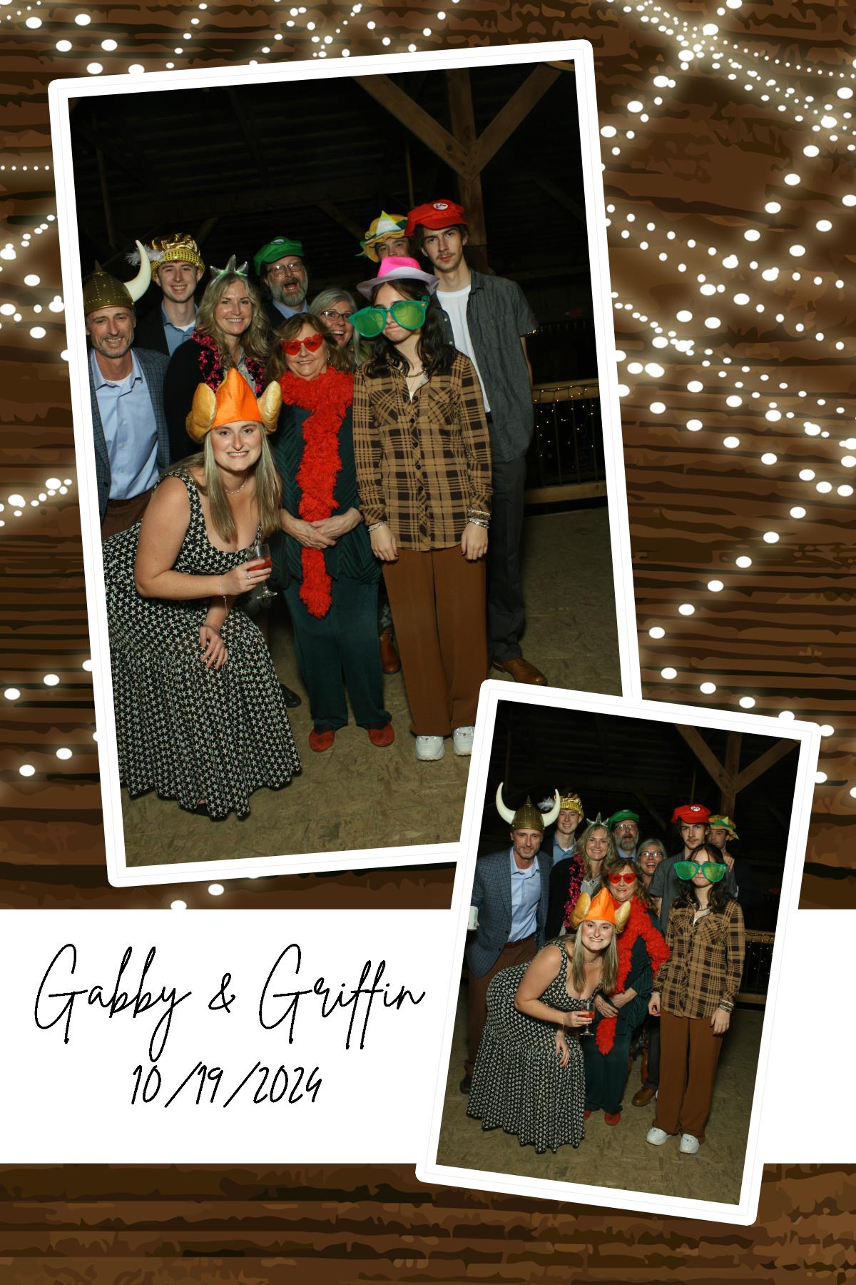 Gabby & Griffin  | View more photos from the event at gallery.photoboothcincy.com/u/PhotoBoothCincy/Gabby-Griffin