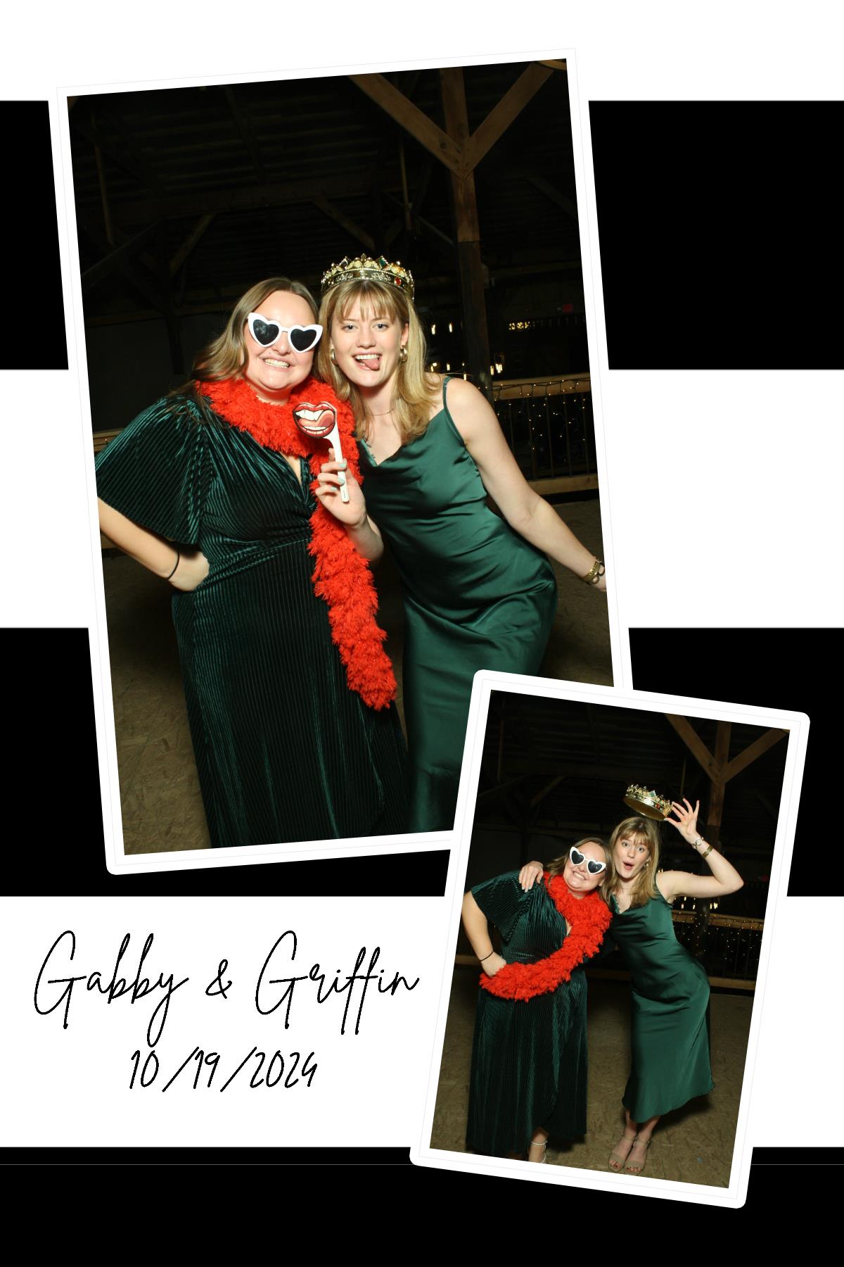 Gabby & Griffin  | View more photos from the event at gallery.photoboothcincy.com/u/PhotoBoothCincy/Gabby-Griffin