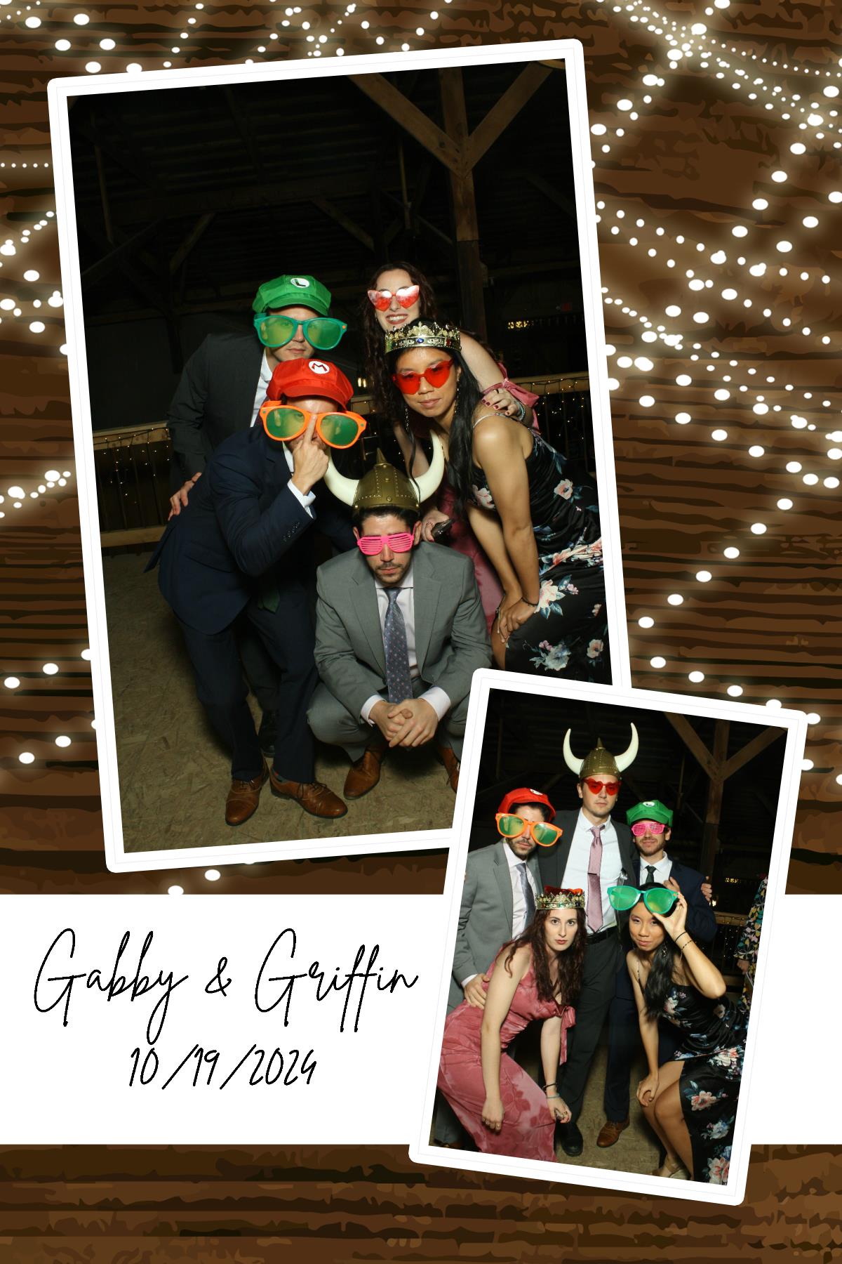 Gabby & Griffin  | View more photos from the event at gallery.photoboothcincy.com/u/PhotoBoothCincy/Gabby-Griffin