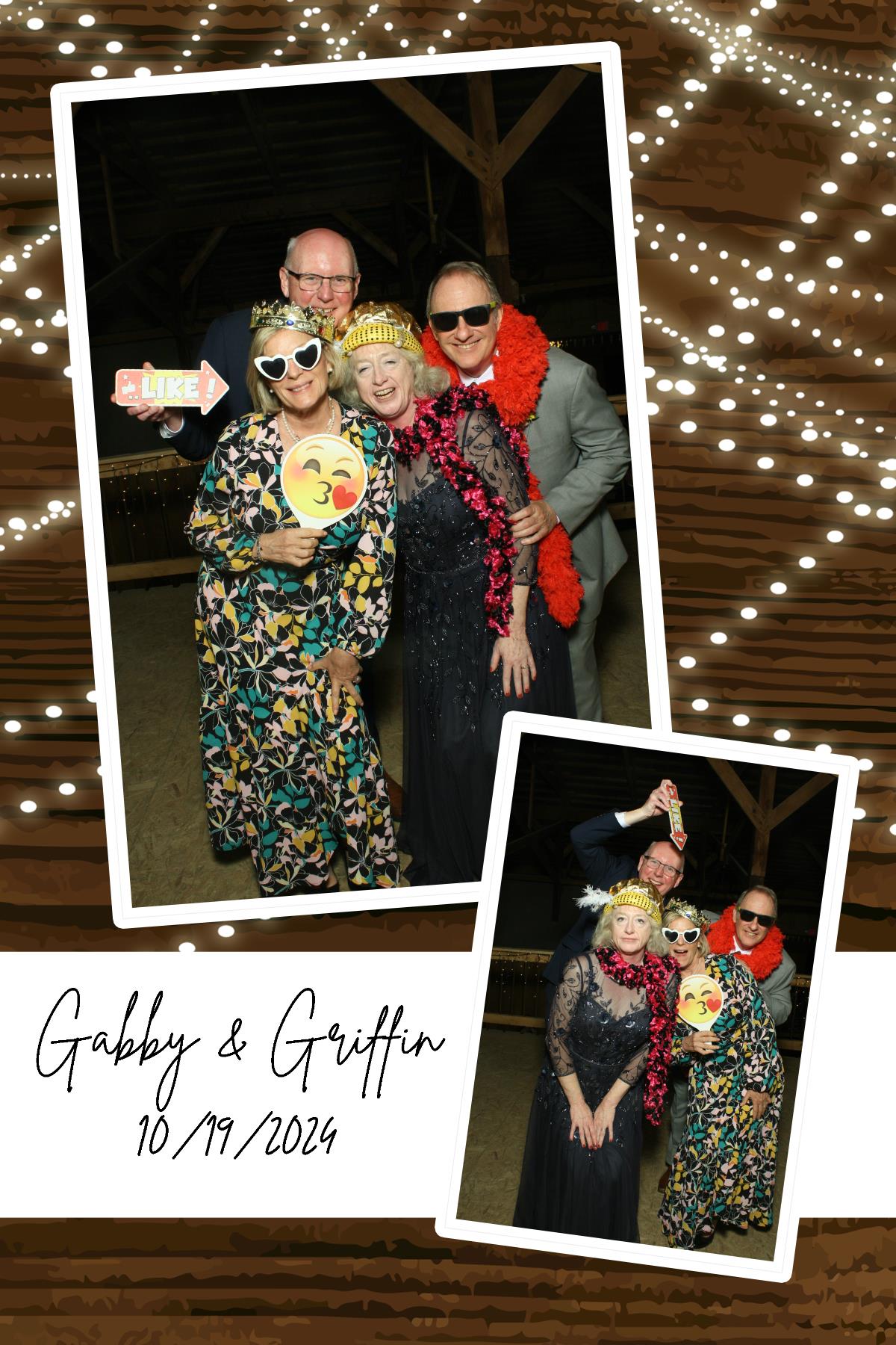 Gabby & Griffin  | View more photos from the event at gallery.photoboothcincy.com/u/PhotoBoothCincy/Gabby-Griffin