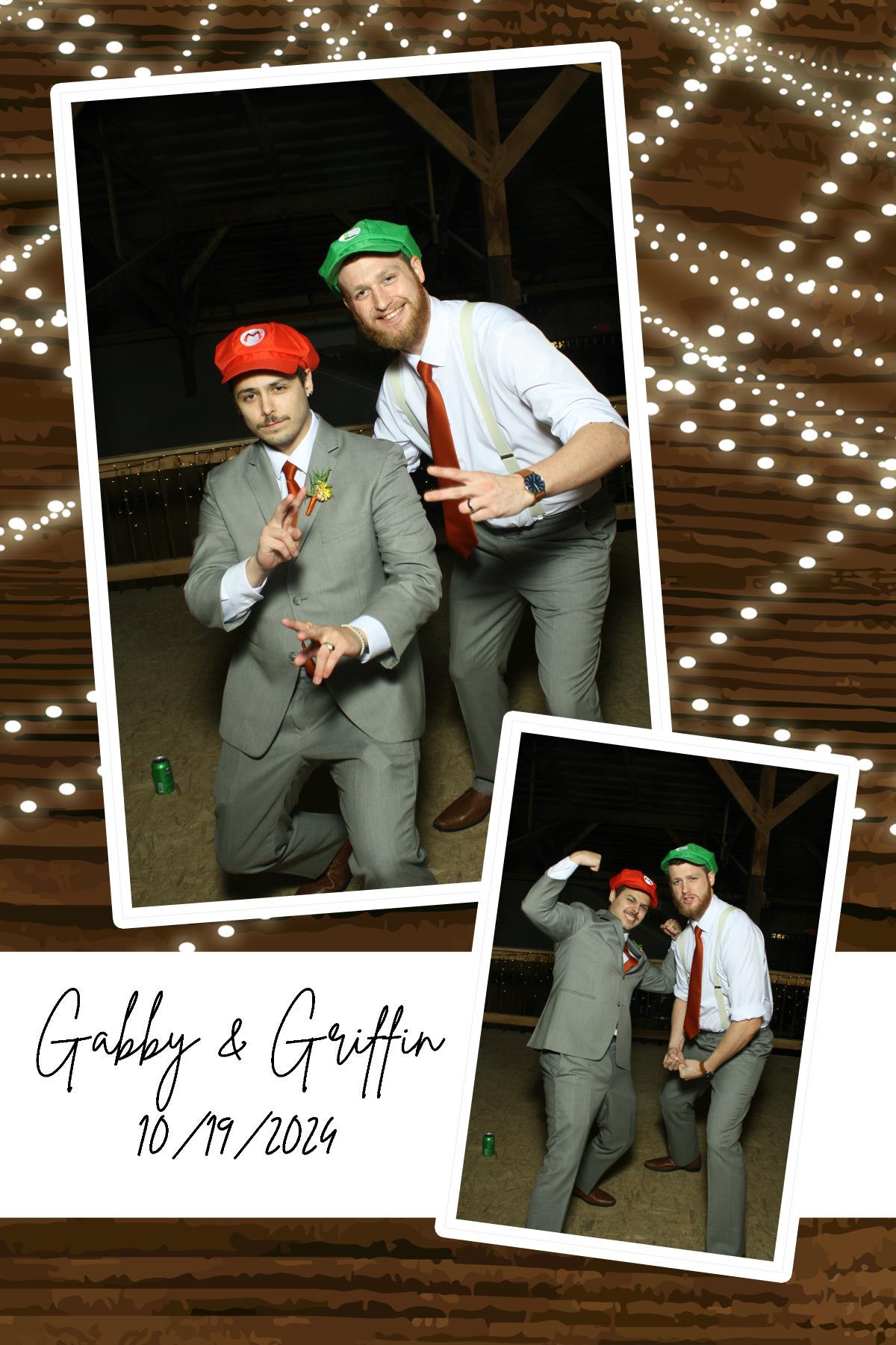 Gabby & Griffin  | View more photos from the event at gallery.photoboothcincy.com/u/PhotoBoothCincy/Gabby-Griffin