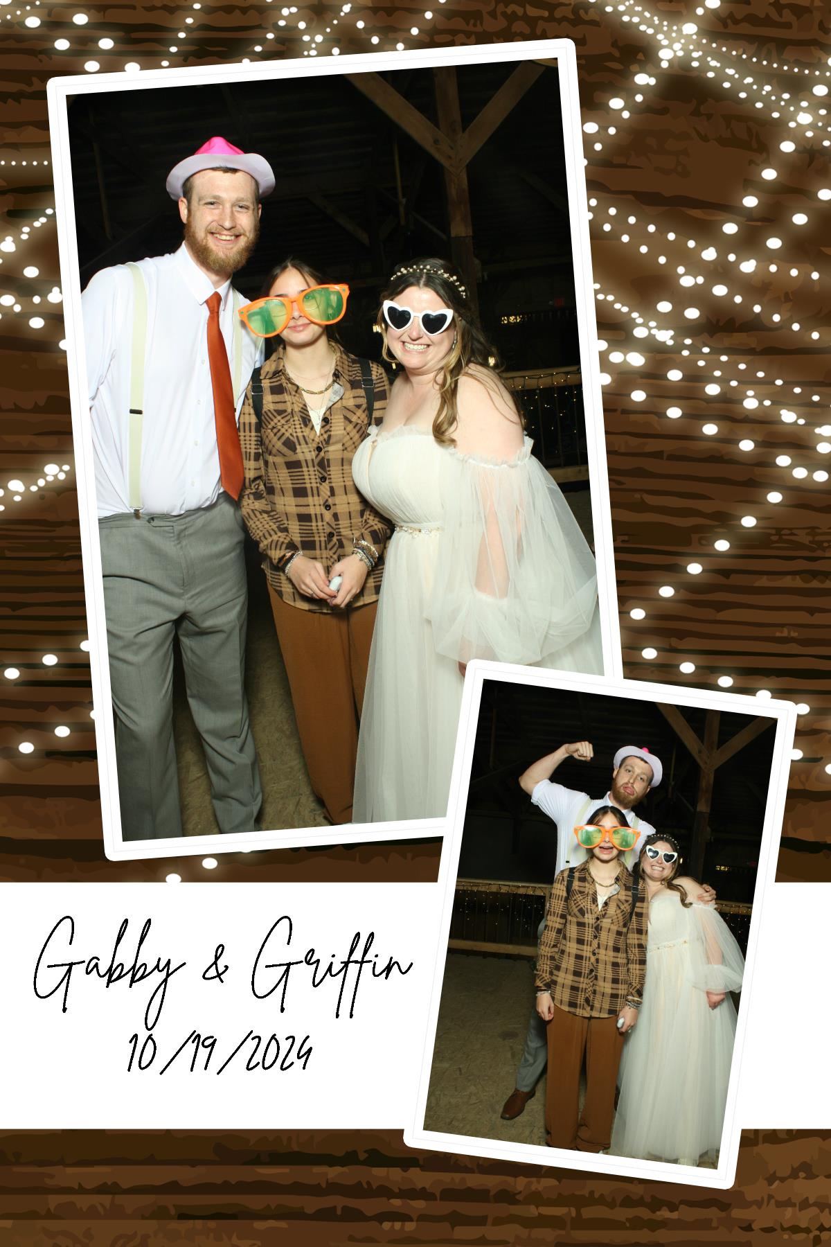 Gabby & Griffin  | View more photos from the event at gallery.photoboothcincy.com/u/PhotoBoothCincy/Gabby-Griffin