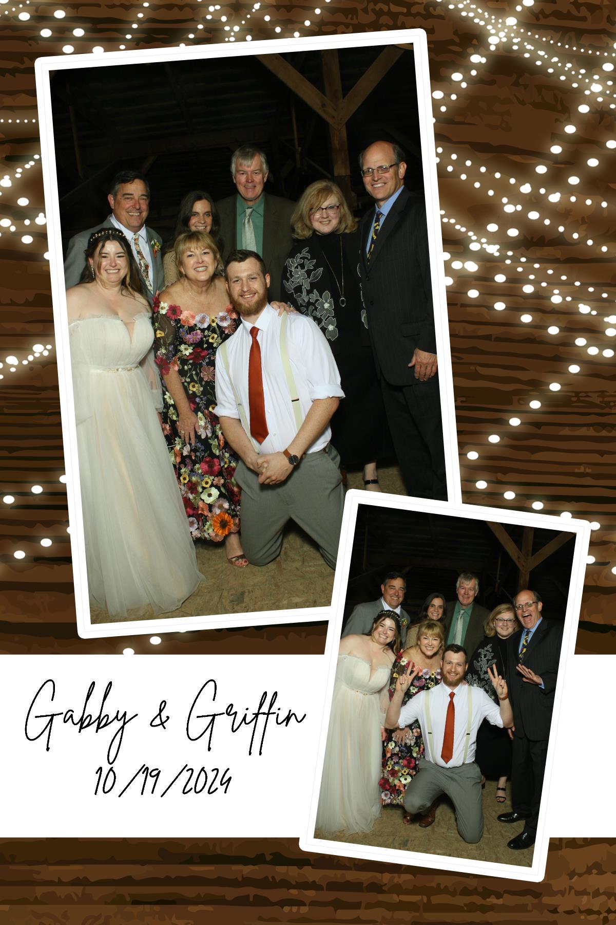Gabby & Griffin  | View more photos from the event at gallery.photoboothcincy.com/u/PhotoBoothCincy/Gabby-Griffin