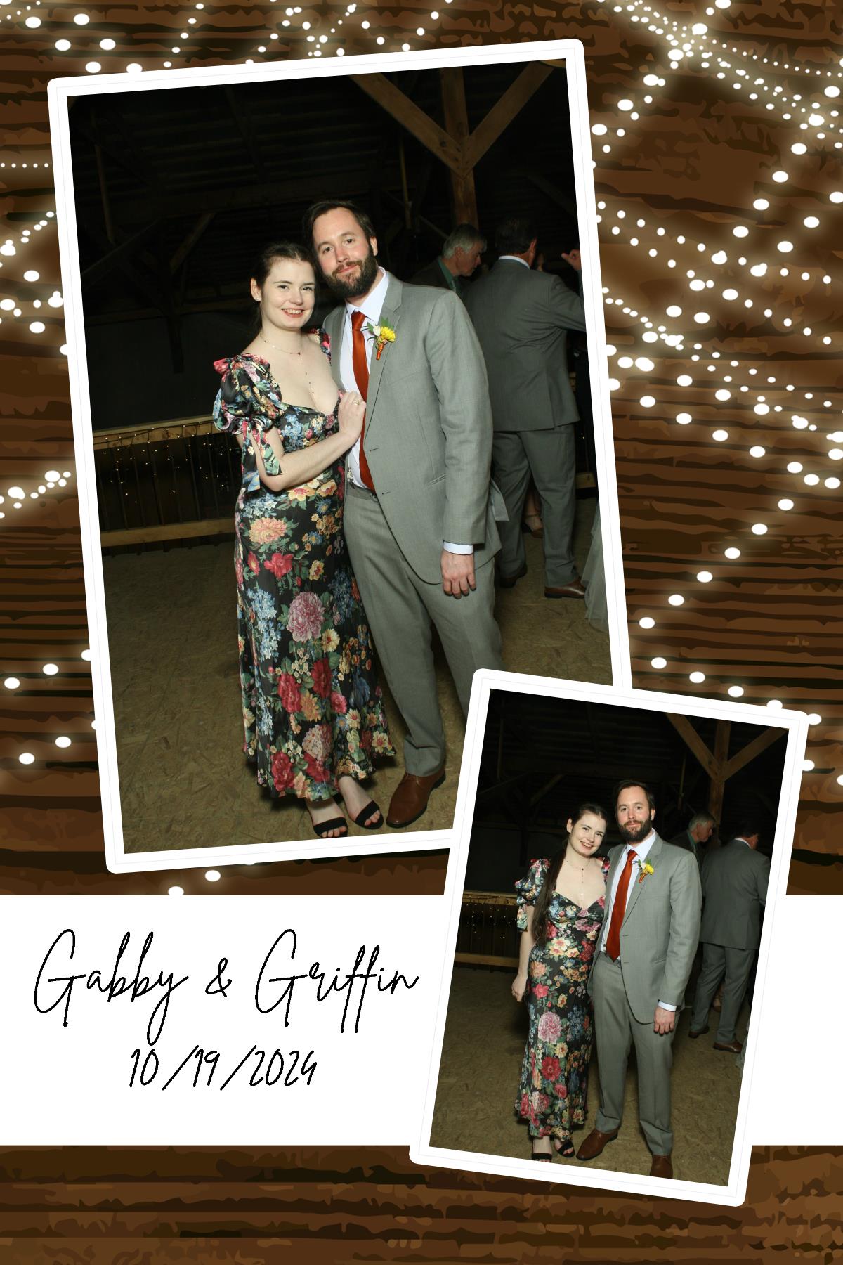 Gabby & Griffin  | View more photos from the event at gallery.photoboothcincy.com/u/PhotoBoothCincy/Gabby-Griffin