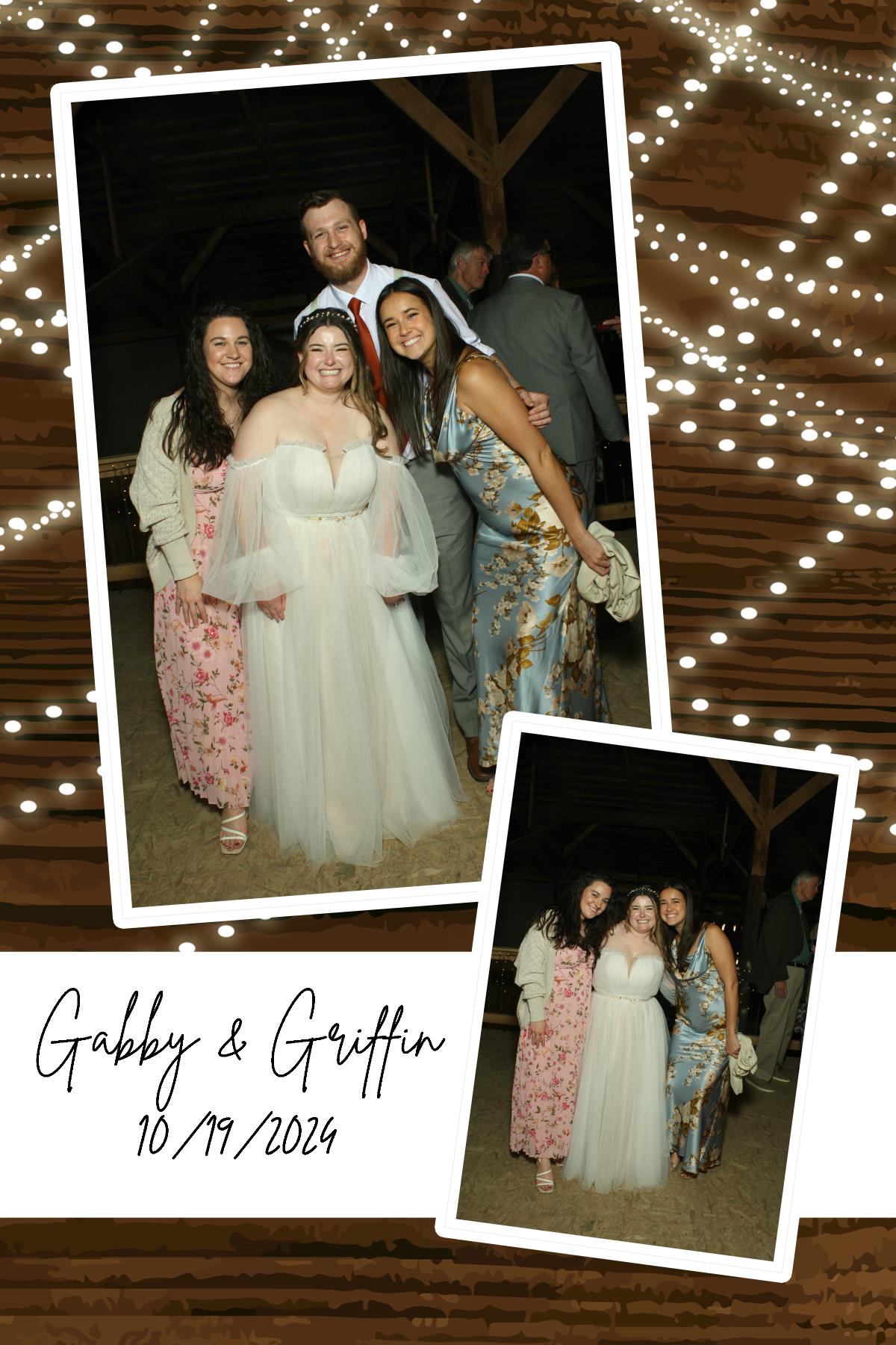 Gabby & Griffin  | View more photos from the event at gallery.photoboothcincy.com/u/PhotoBoothCincy/Gabby-Griffin