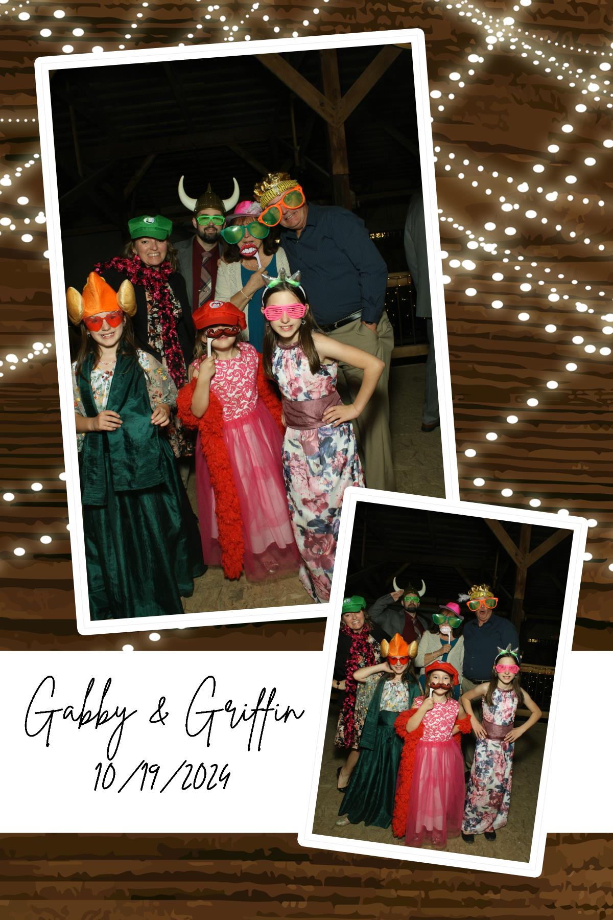Gabby & Griffin  | View more photos from the event at gallery.photoboothcincy.com/u/PhotoBoothCincy/Gabby-Griffin
