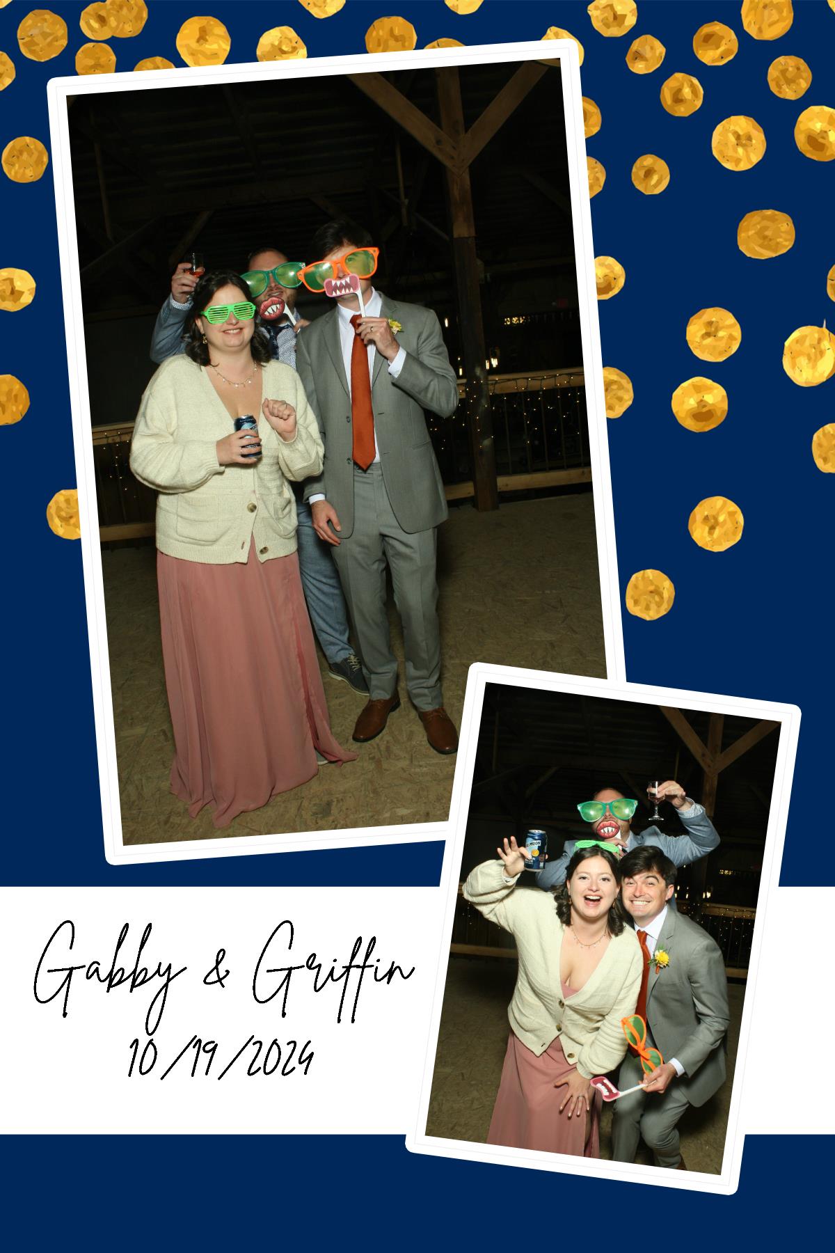 Gabby & Griffin  | View more photos from the event at gallery.photoboothcincy.com/u/PhotoBoothCincy/Gabby-Griffin