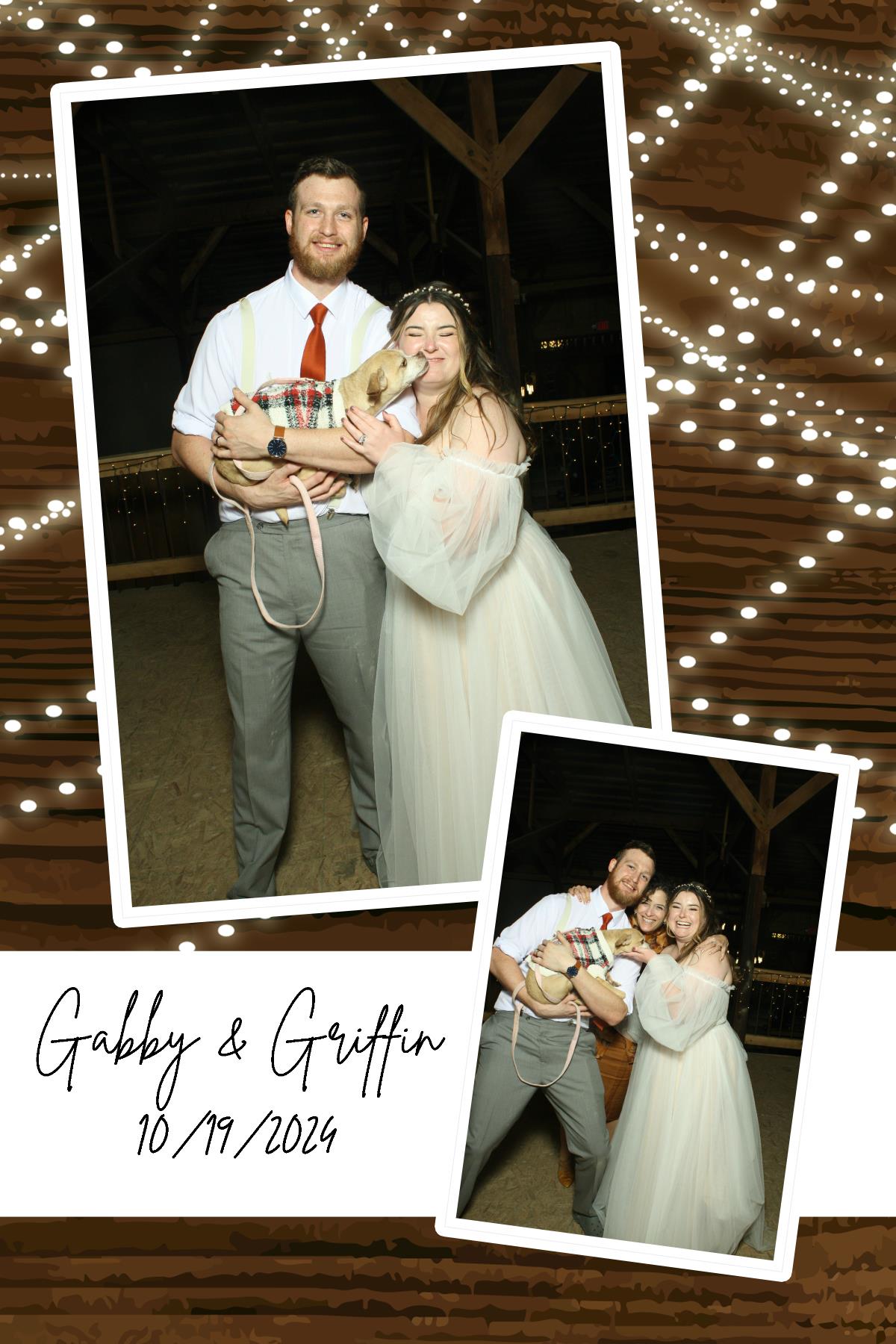 Gabby & Griffin  | View more photos from the event at gallery.photoboothcincy.com/u/PhotoBoothCincy/Gabby-Griffin