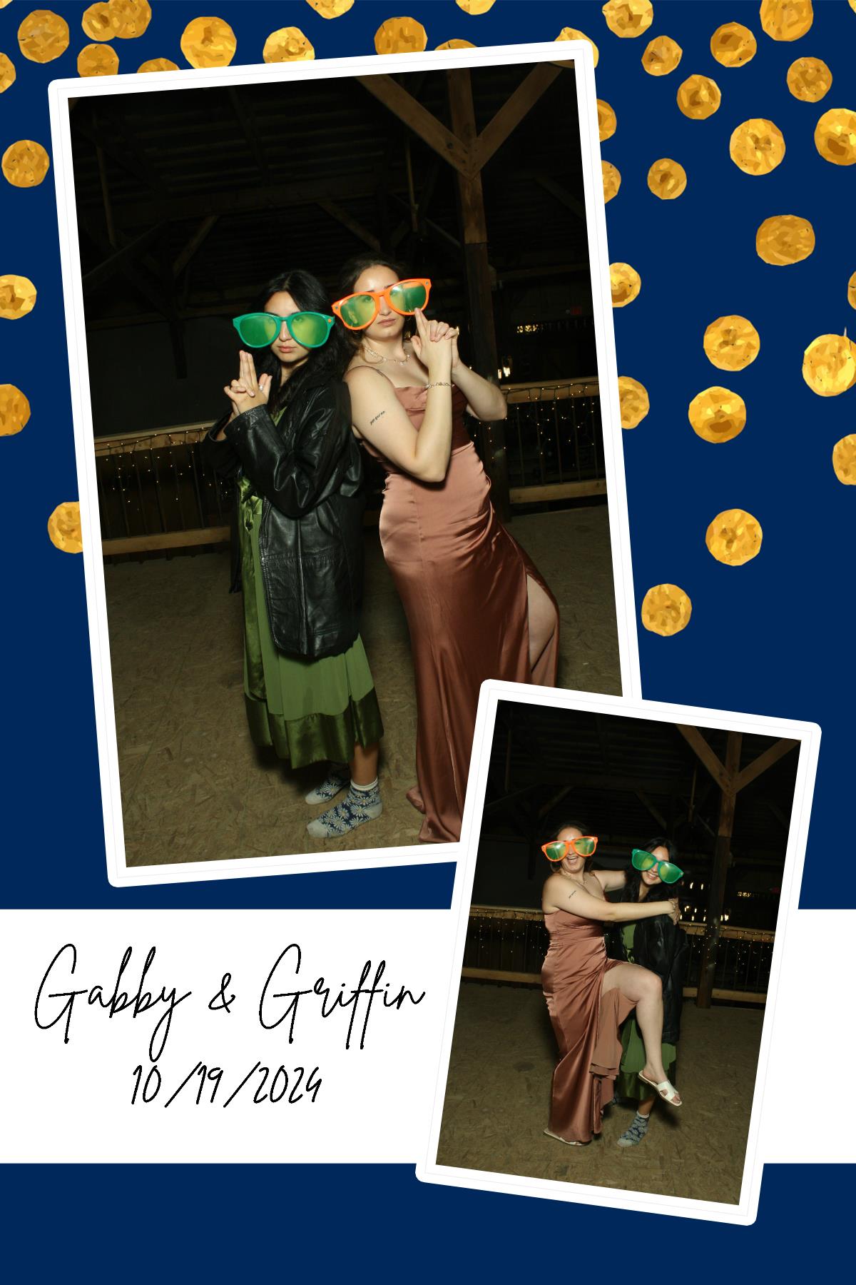 Gabby & Griffin  | View more photos from the event at gallery.photoboothcincy.com/u/PhotoBoothCincy/Gabby-Griffin