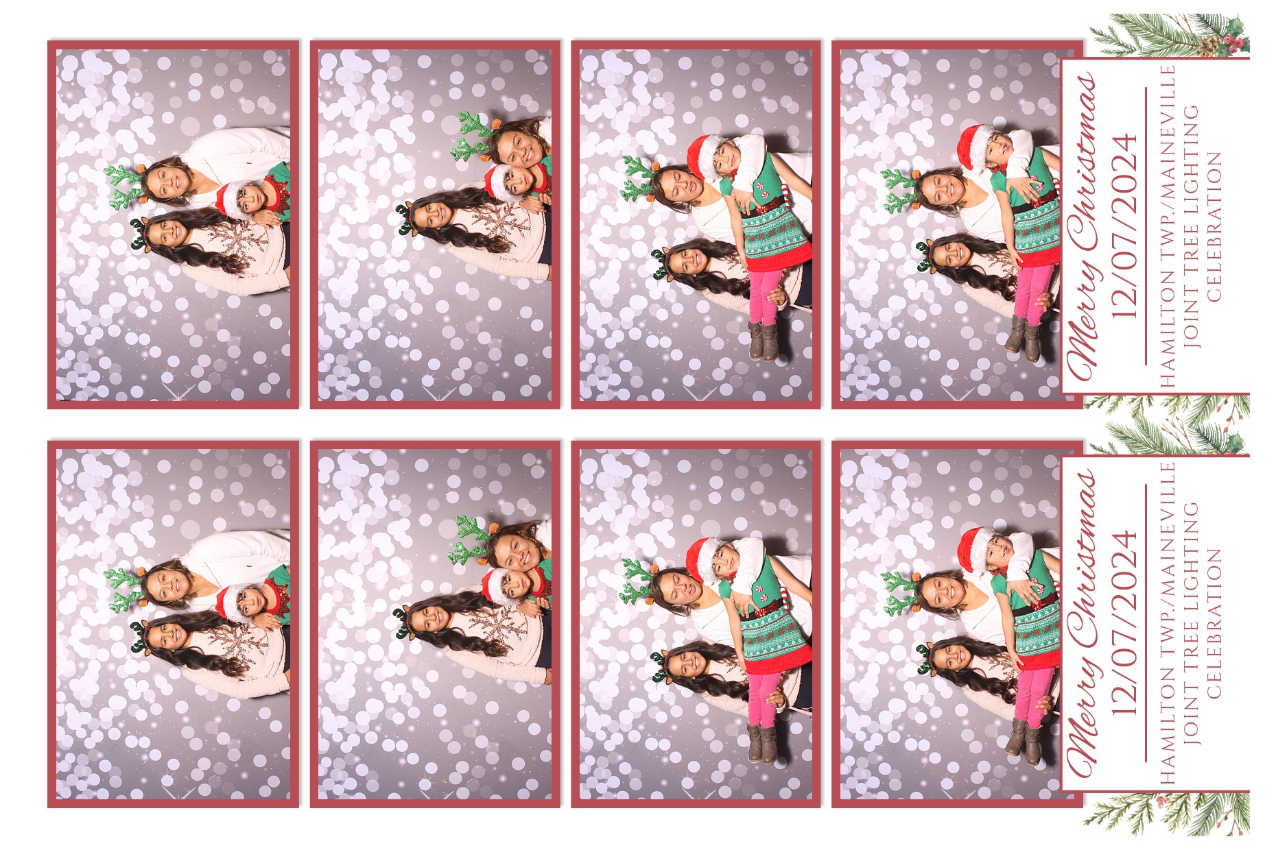 Hamilton TWP. Maineville Joint Tree Lighting | View more photos from the event at gallery.photoboothcincy.com/u/PhotoBoothCincy/Hamilton-TWP-Maineville-Joint-Tree-Lighting