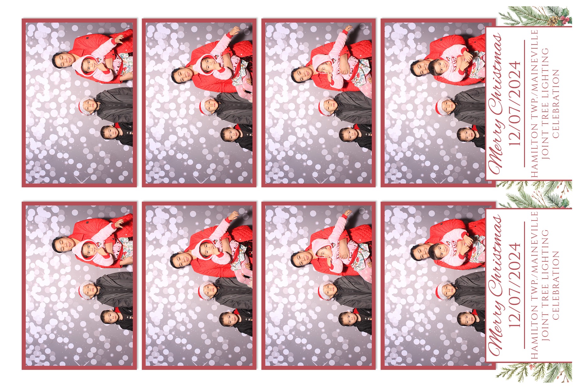 Hamilton TWP. Maineville Joint Tree Lighting | View more photos from the event at gallery.photoboothcincy.com/u/PhotoBoothCincy/Hamilton-TWP-Maineville-Joint-Tree-Lighting
