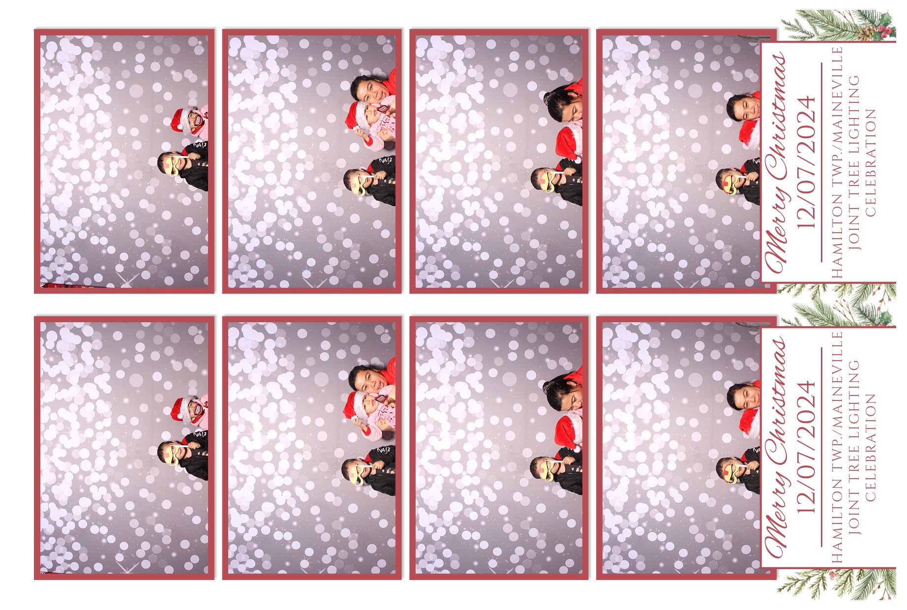 Hamilton TWP. Maineville Joint Tree Lighting | View more photos from the event at gallery.photoboothcincy.com/u/PhotoBoothCincy/Hamilton-TWP-Maineville-Joint-Tree-Lighting