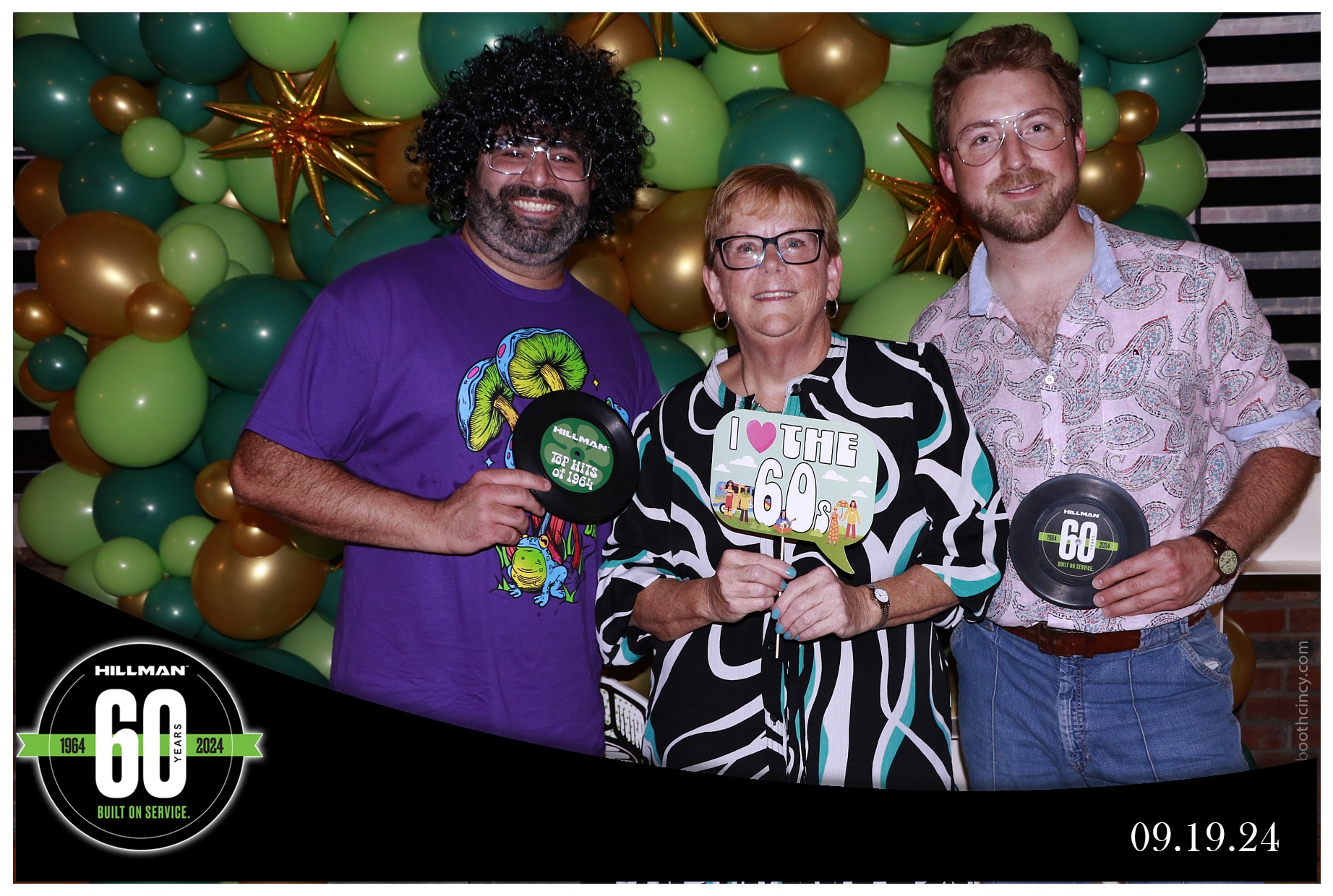 Hillman 60th Anniversary | View more photos from the event at gallery.photoboothcincy.com/u/PhotoBoothCincy/Hillman-60th-Anniversary
