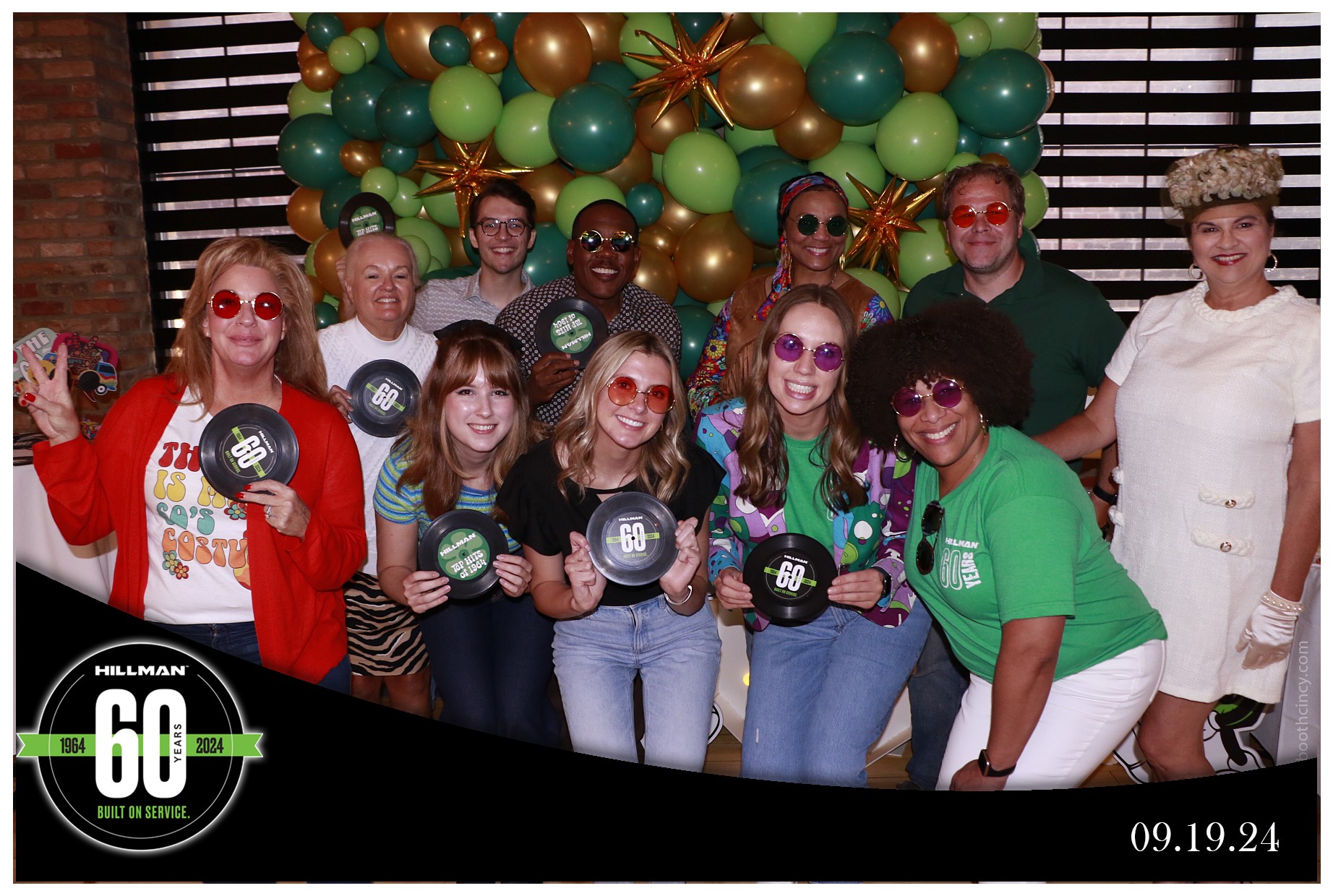 Hillman 60th Anniversary | View more photos from the event at gallery.photoboothcincy.com/u/PhotoBoothCincy/Hillman-60th-Anniversary