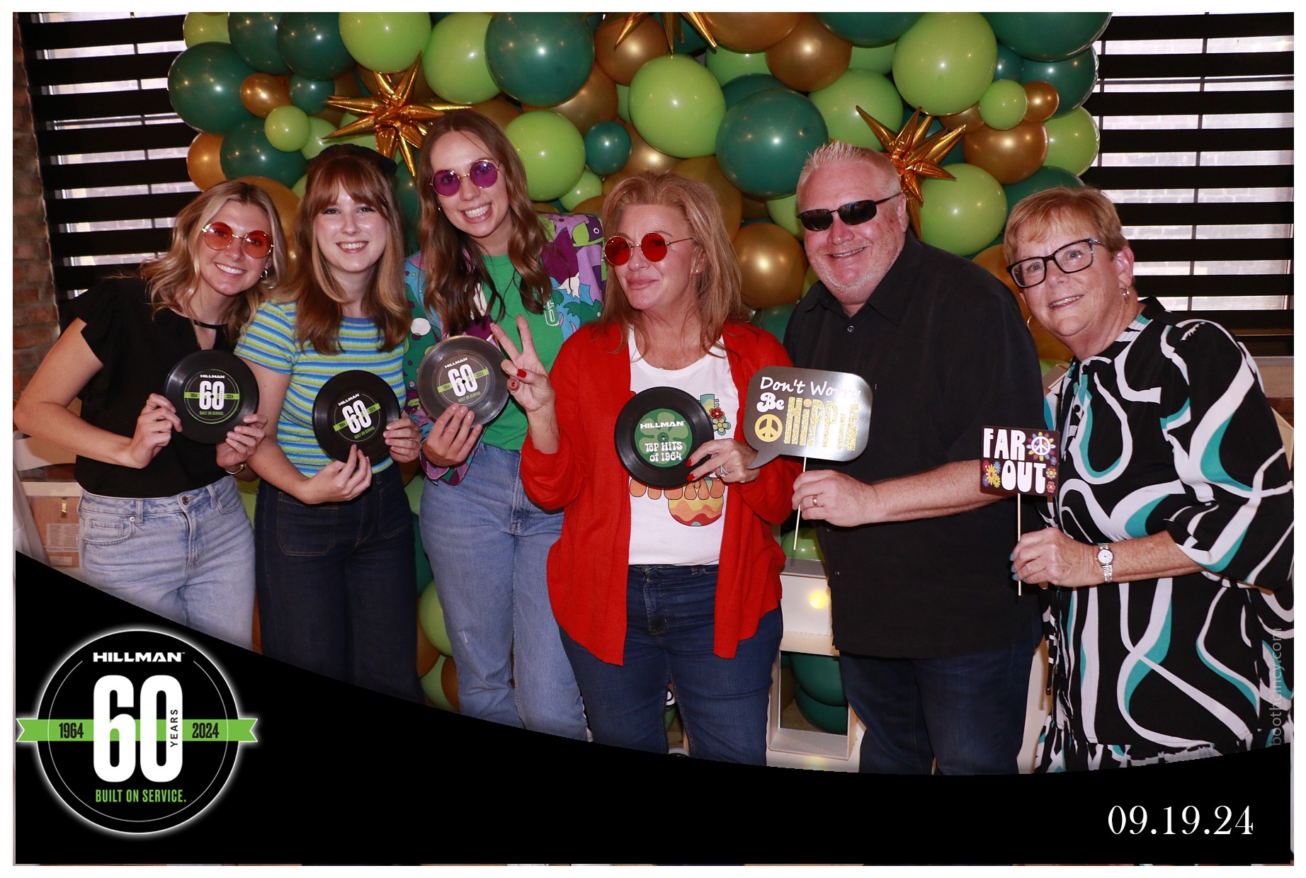 Hillman 60th Anniversary | View more photos from the event at gallery.photoboothcincy.com/u/PhotoBoothCincy/Hillman-60th-Anniversary