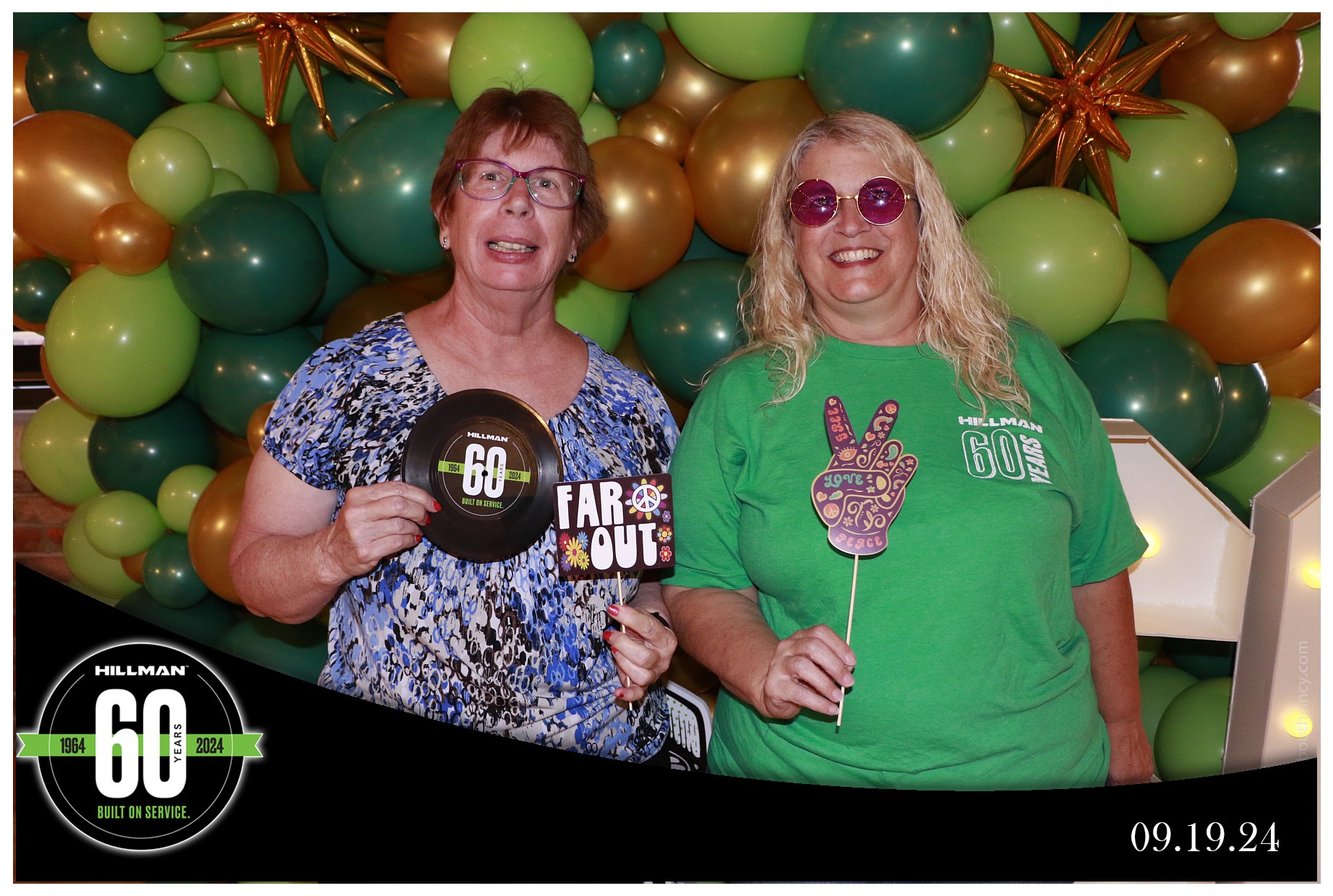 Hillman 60th Anniversary | View more photos from the event at gallery.photoboothcincy.com/u/PhotoBoothCincy/Hillman-60th-Anniversary
